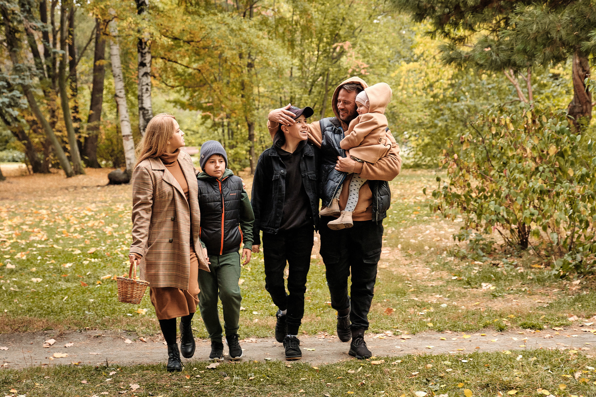 Осень в парке. Профессиональный фотограф в Екатеринбурге Юра Сахар
