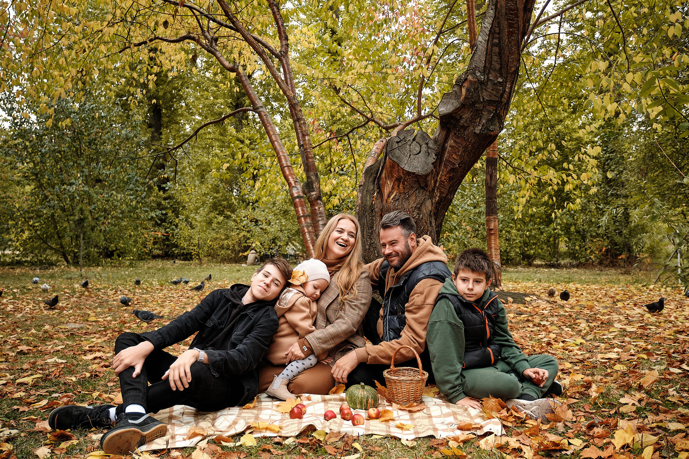 Осень в парке. Профессиональный фотограф в Екатеринбурге Юра Сахар