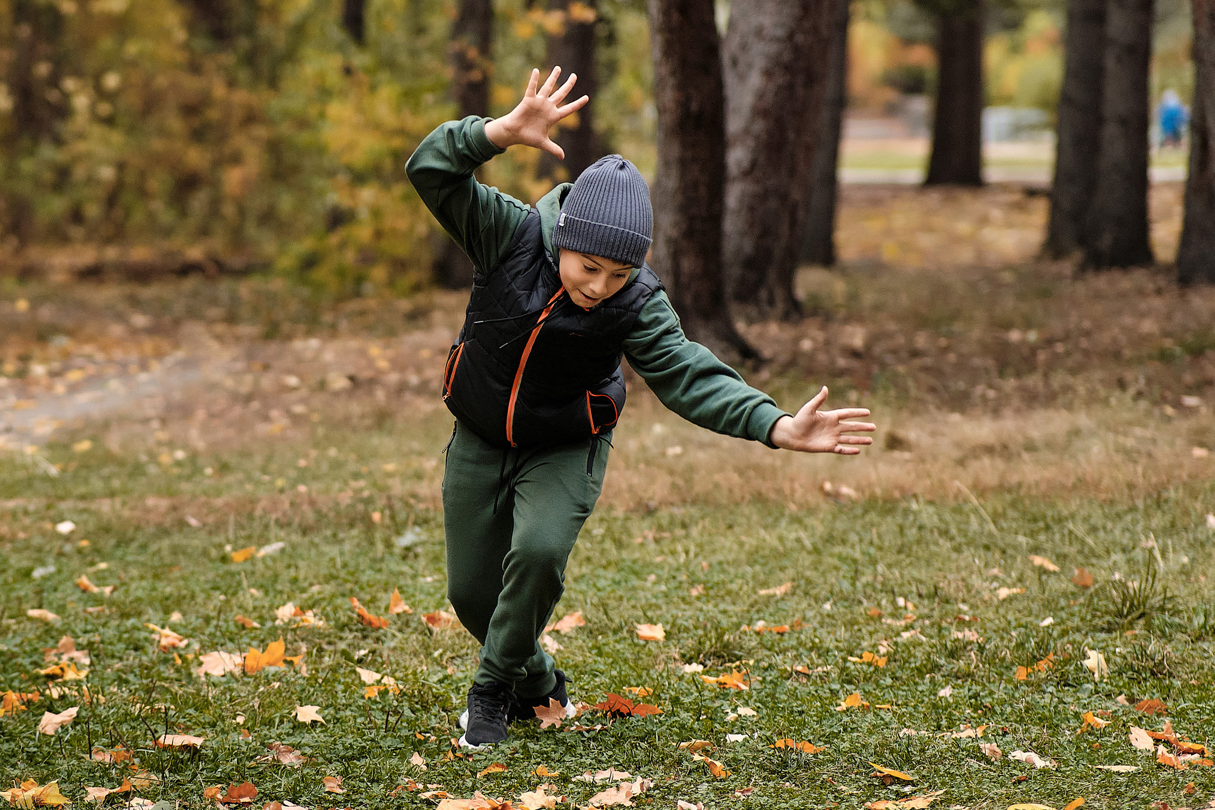 Осень в парке. Профессиональный фотограф в Екатеринбурге Юра Сахар
