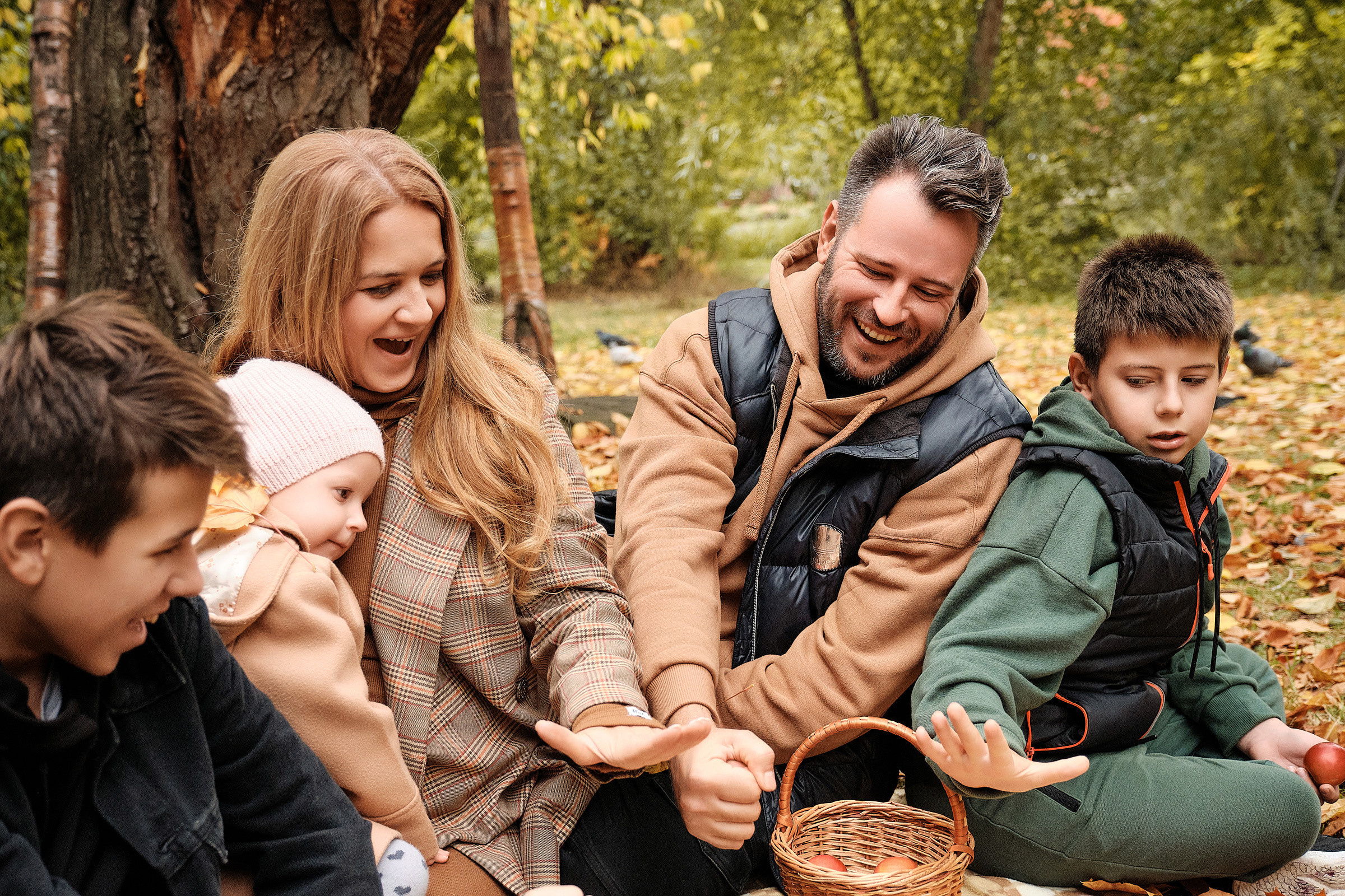 Осень в парке. Профессиональный фотограф в Екатеринбурге Юра Сахар