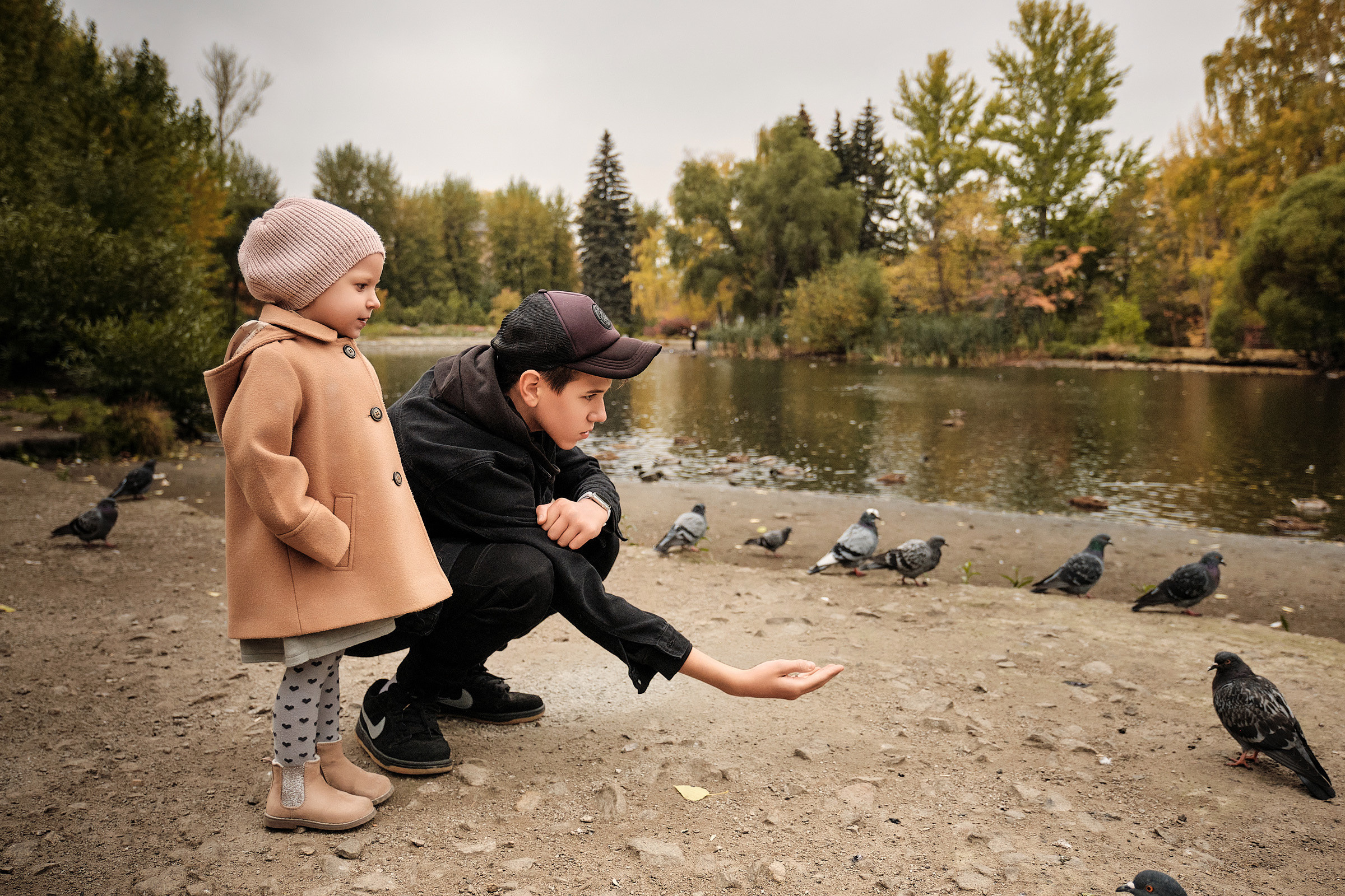 Осень в парке. Профессиональный фотограф в Екатеринбурге Юра Сахар