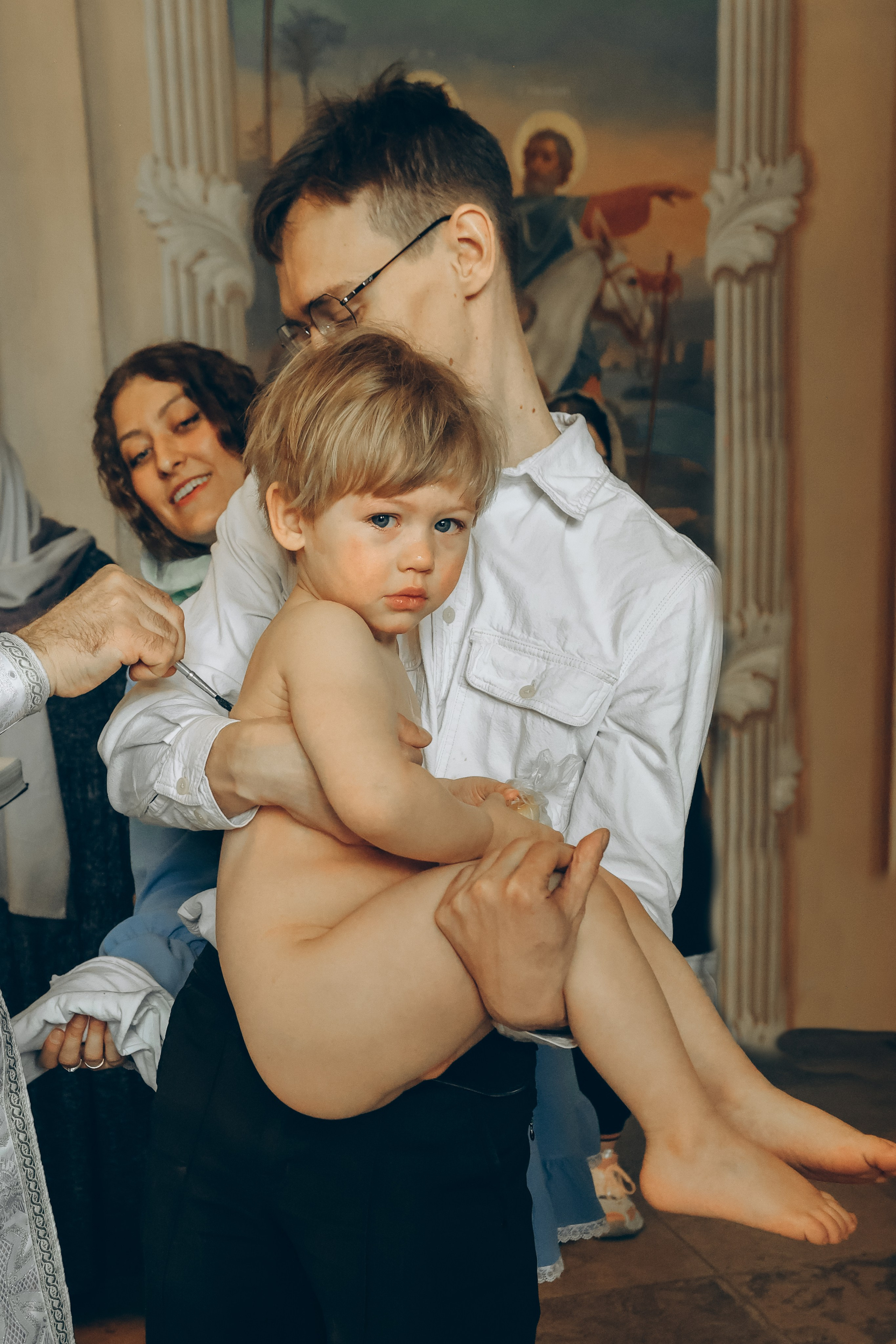 Крещение. Свадебный и семейный фотограф в Москве Анастасия. Помогу вам быть собой и создам теплые, живые фотографии. Семейный фотограф в Дмитрове