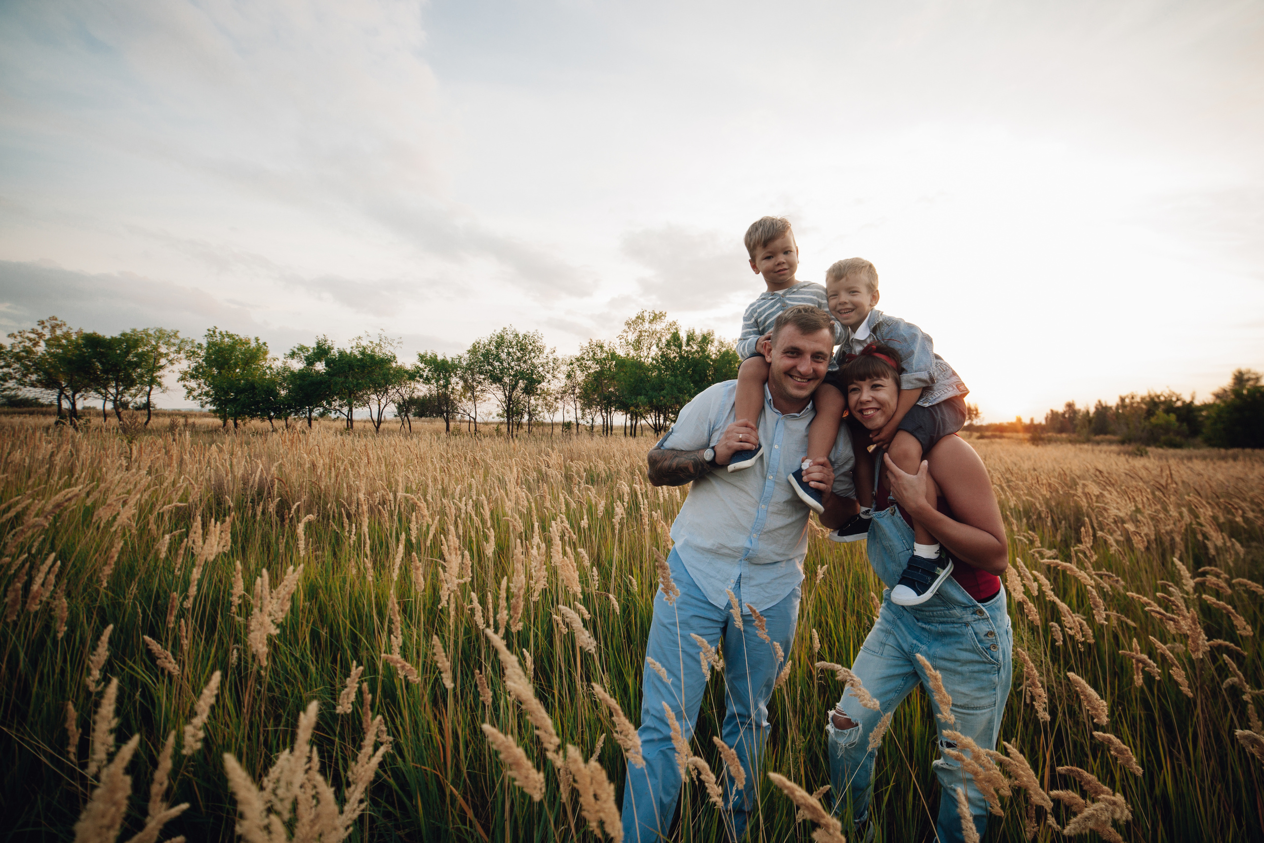 Семейная съёмка. Фотограф Алексей Сироткин Тольятти Самара