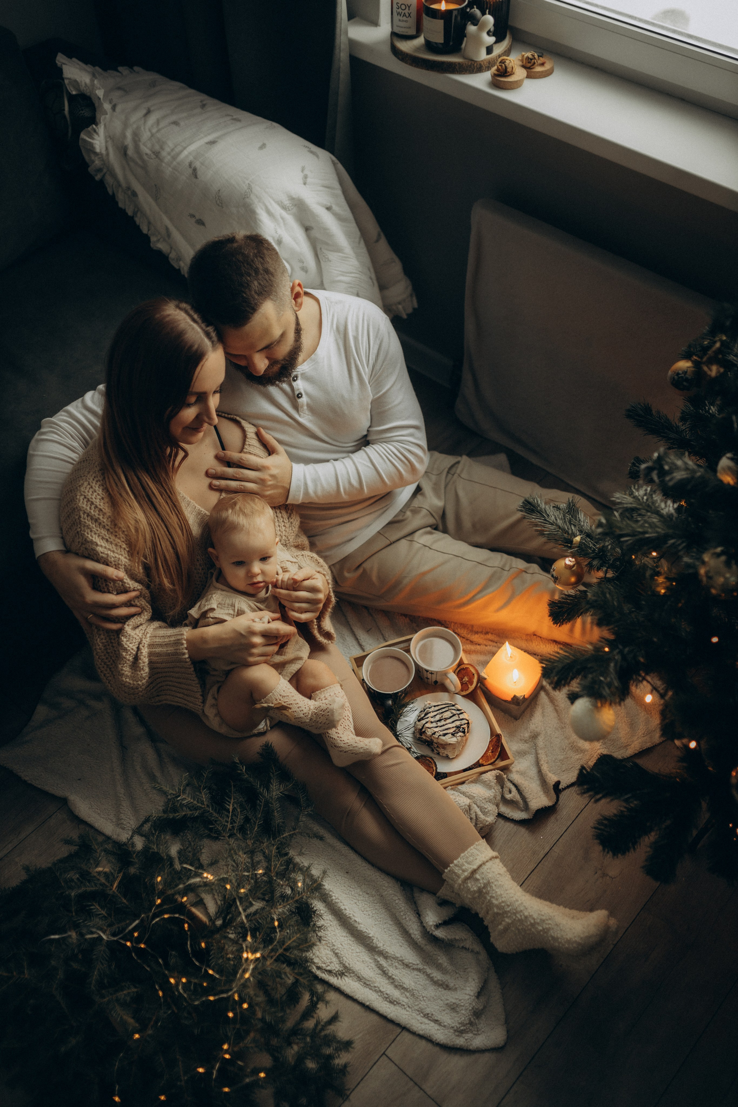 Домашняя съёмка. Семейный фотограф в Минске Марина Бургацкая