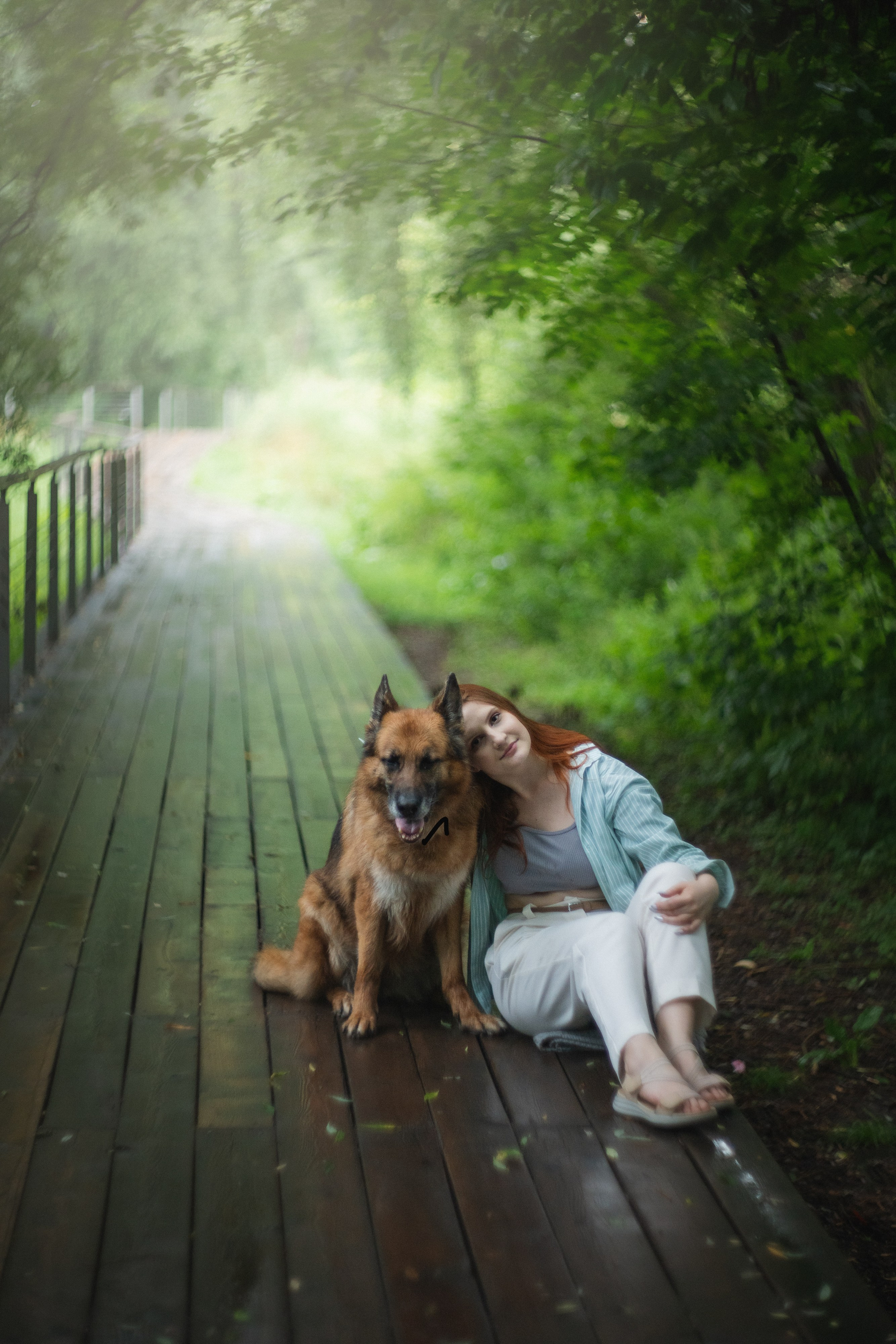 Вика и Фрея. Фотограф анималист в Москве и Санкт-Петербурге Свиридова Анна