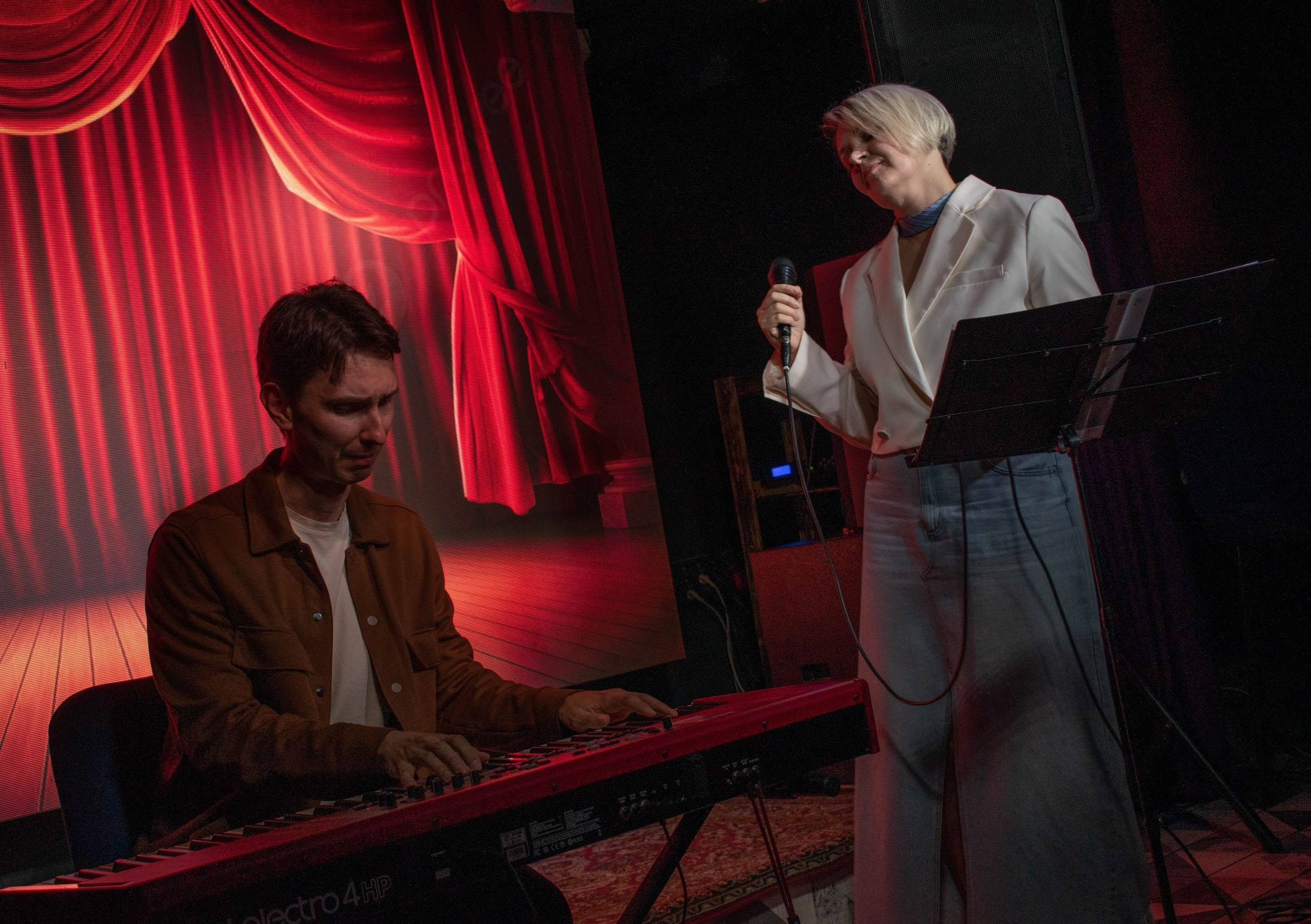 Джазовый дуэт Анны Кабаковой и&nbsp;Дмитрия Кудрина