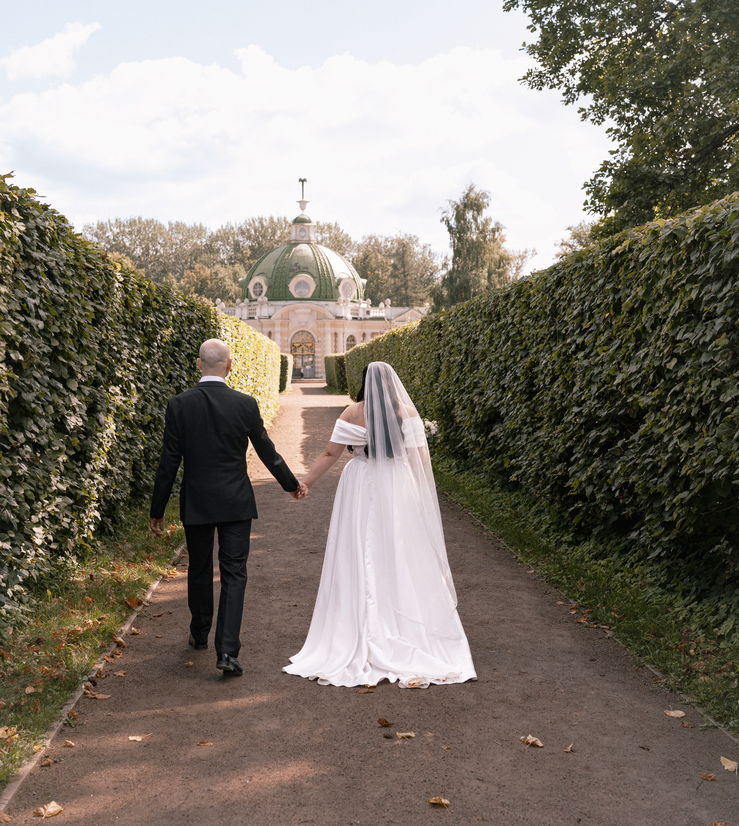Свадьба в Кусково. Семейный фотограф в Москве Алёна Чача