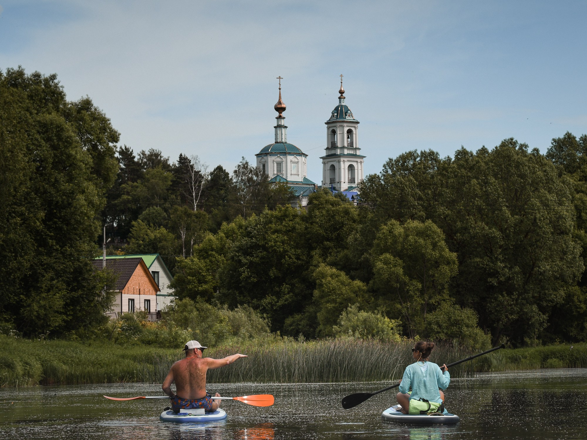 Фотопрогулки на сапах. В созвучии с природой. Фотограф Светлана В. Пронина, Москва