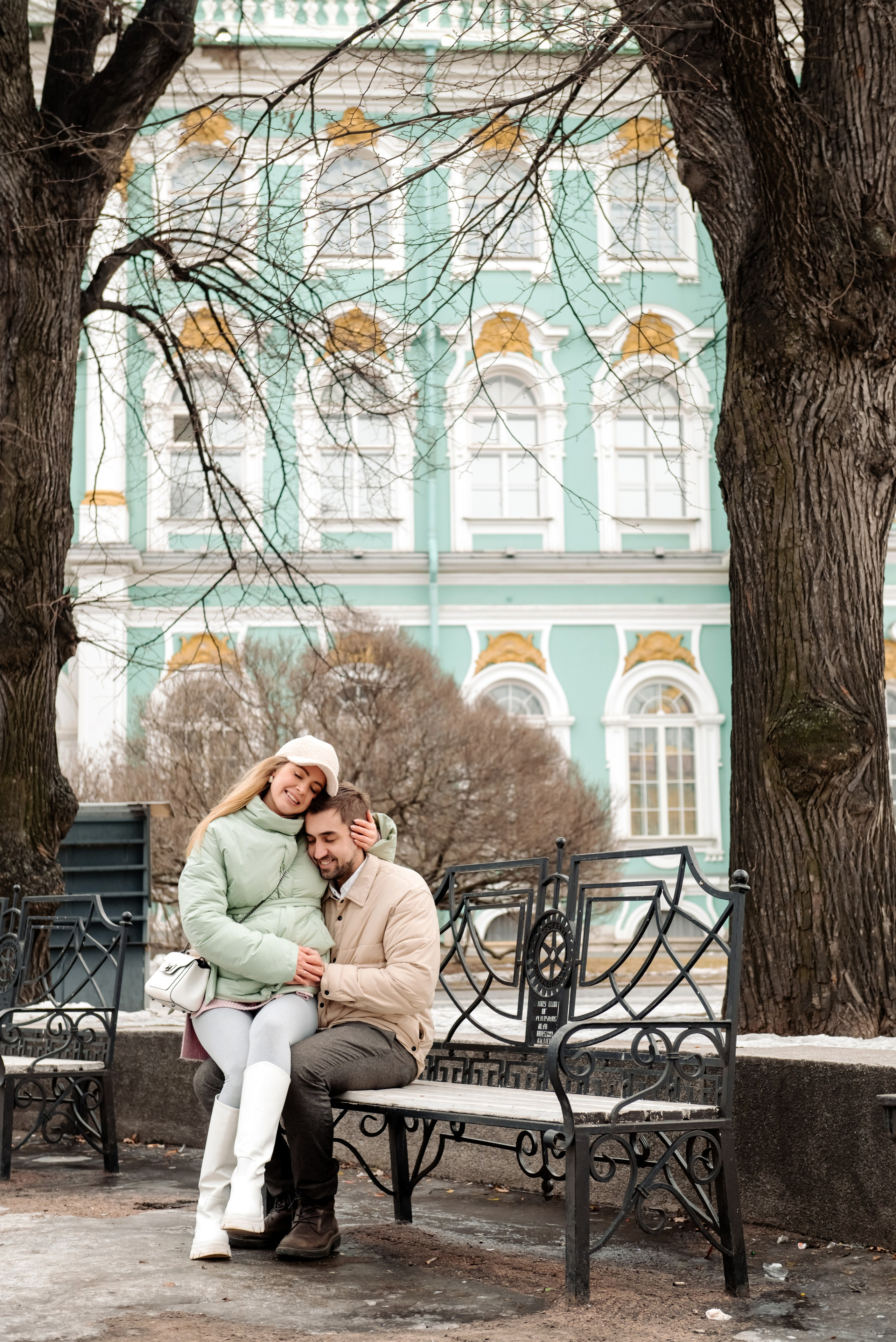 Прогулка по зимнему городу. Свадебный и семейный фотограф в Санкт-Петербурге (Спб) Елена Худякова