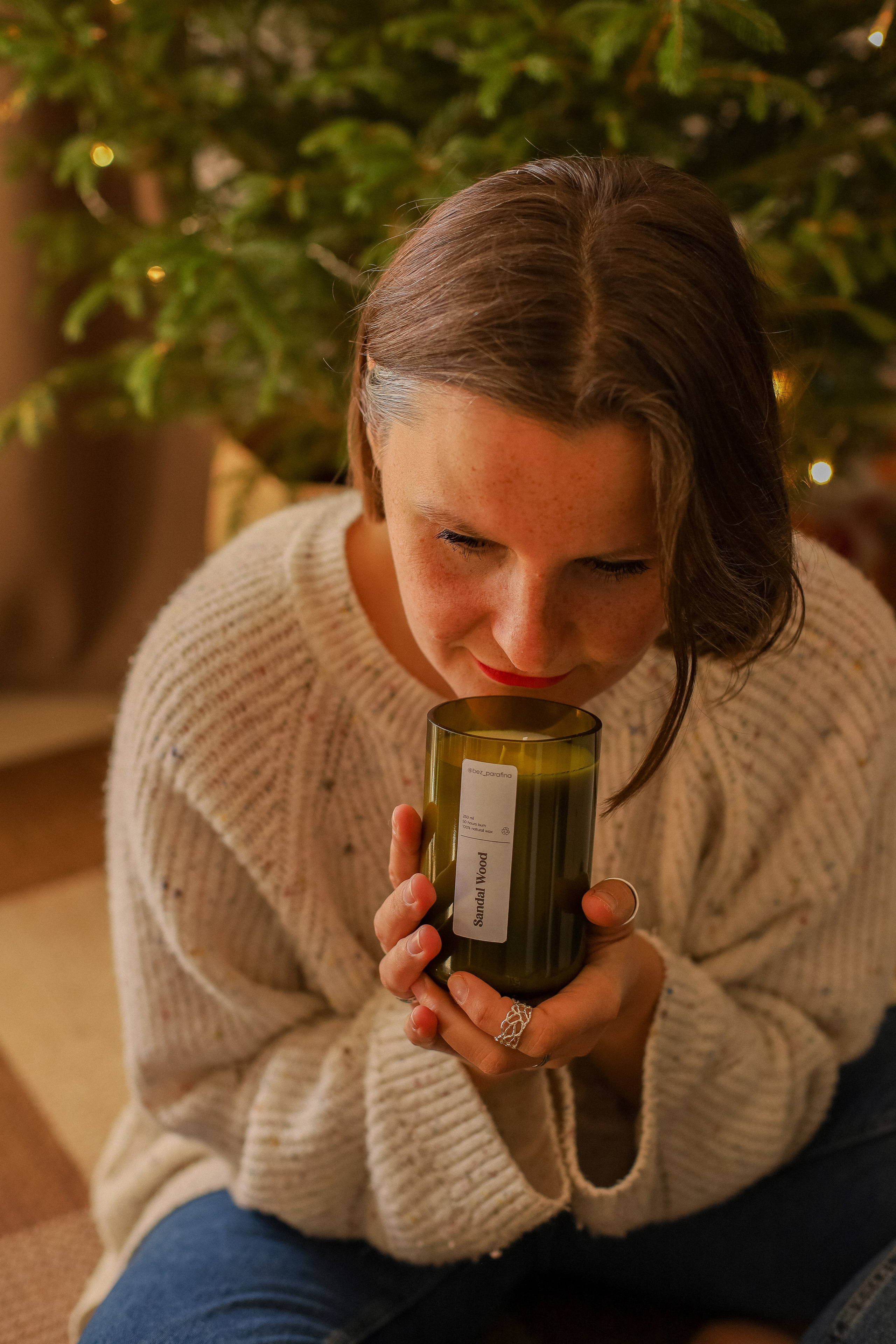 New Year PhotoContent for candles brand. Photographer in Montenegro — professional photoshoots