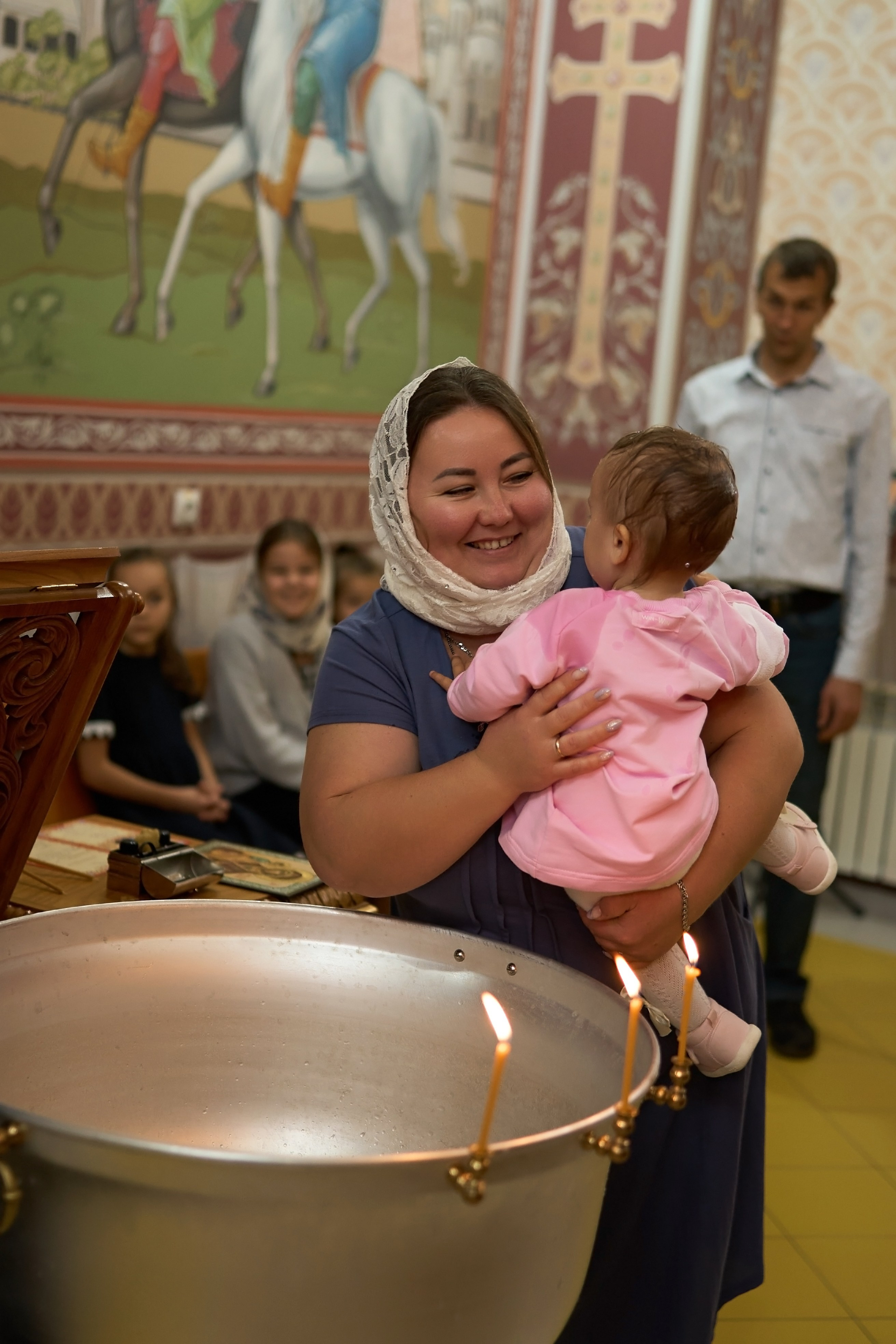 Таинство крещения Есении. MariTaran