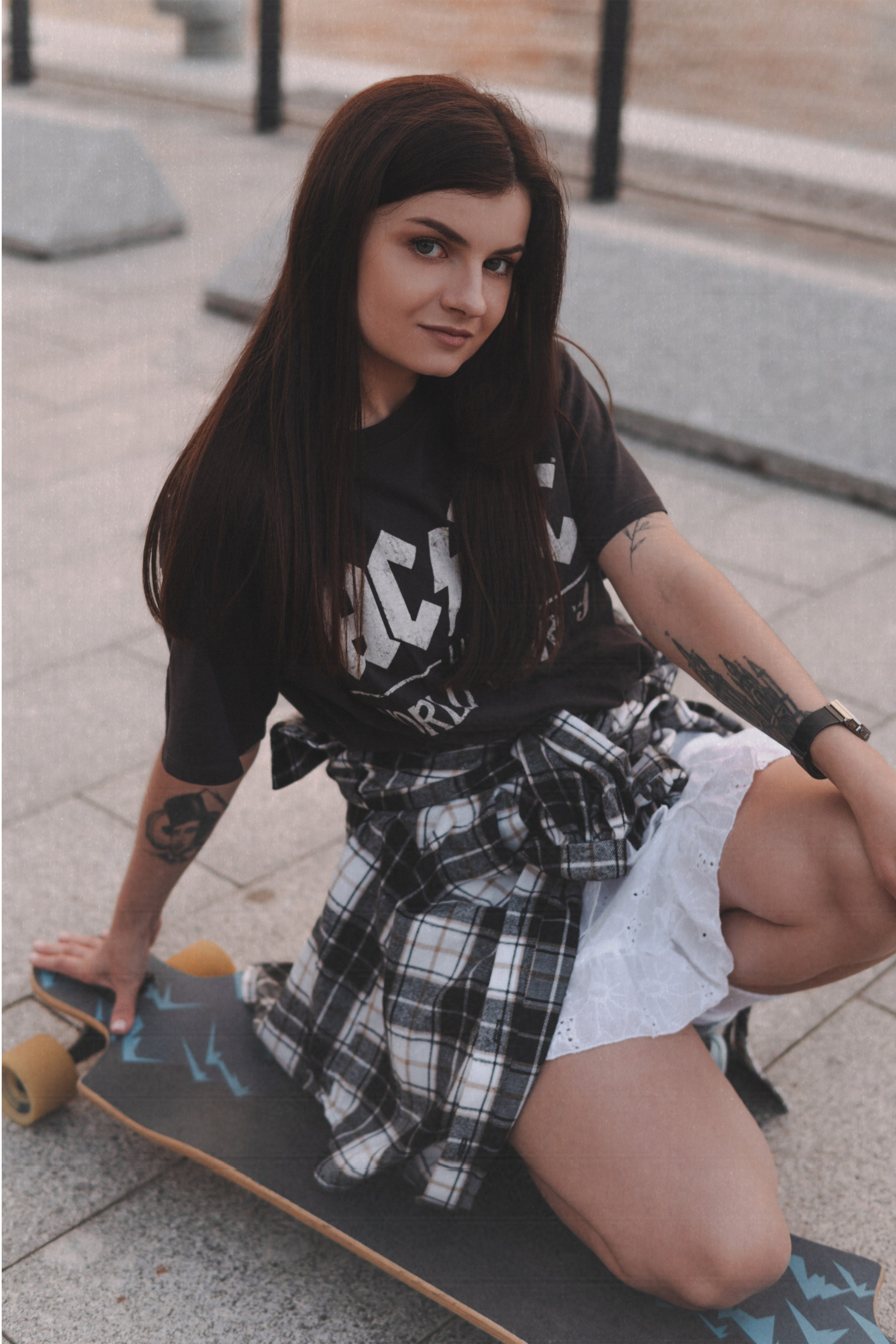 Ретро фотоссессия на скейте. Фотограф Наталья Воронина Москва