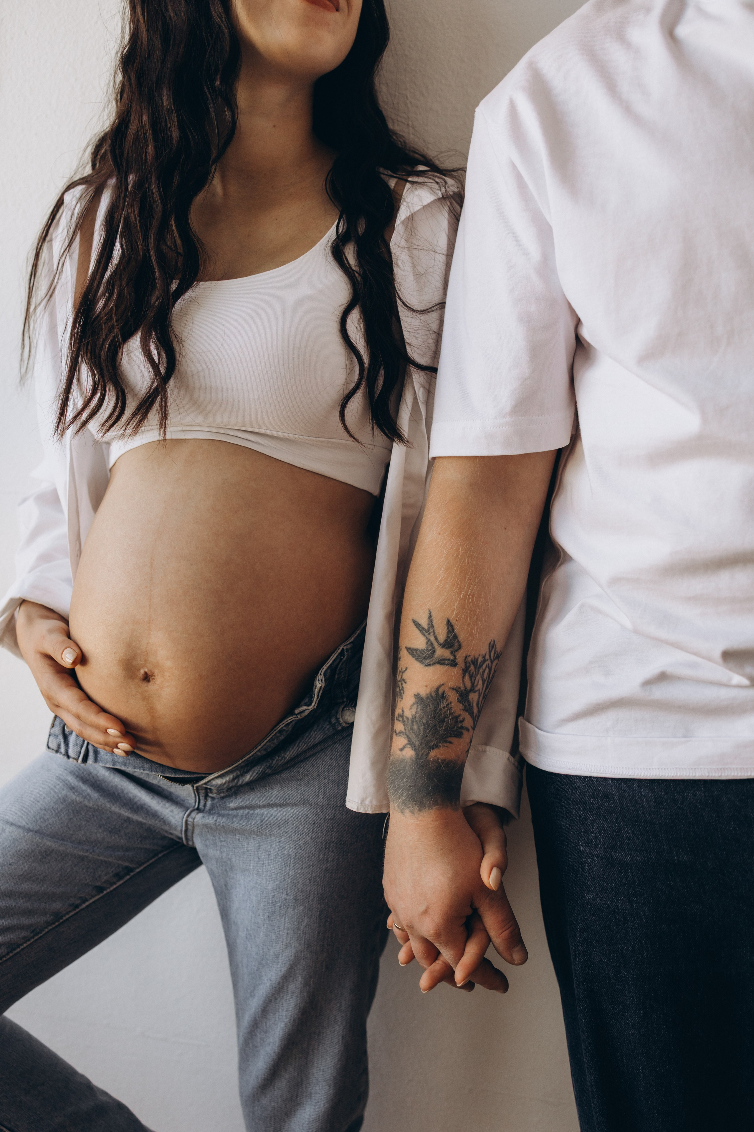 Фотосессия беременности в студии. Семейный фотограф в Минске — Алина Тиханович