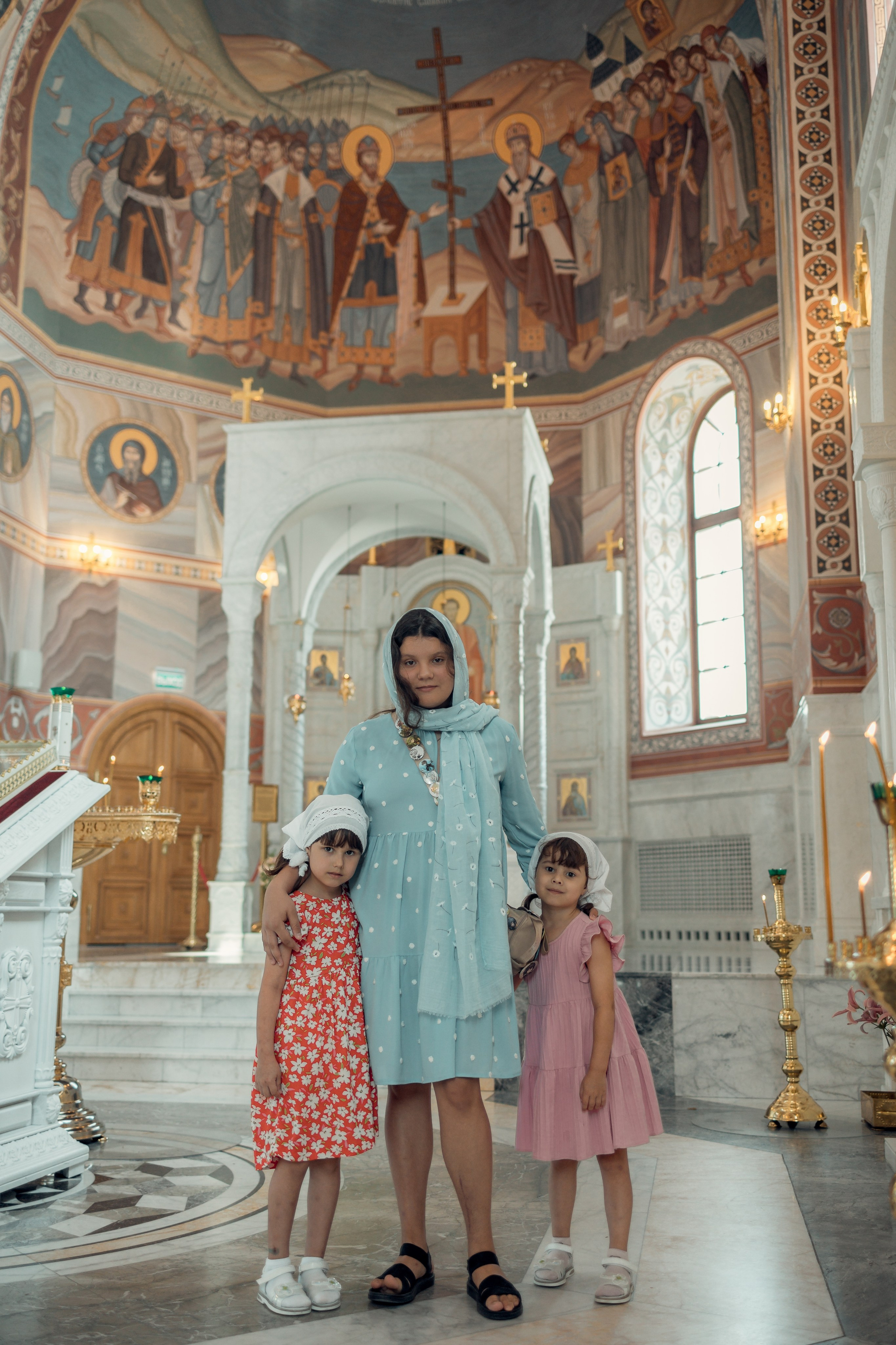 Крещение Татьяны и Анастасии. Photograph Svetlana Volkova