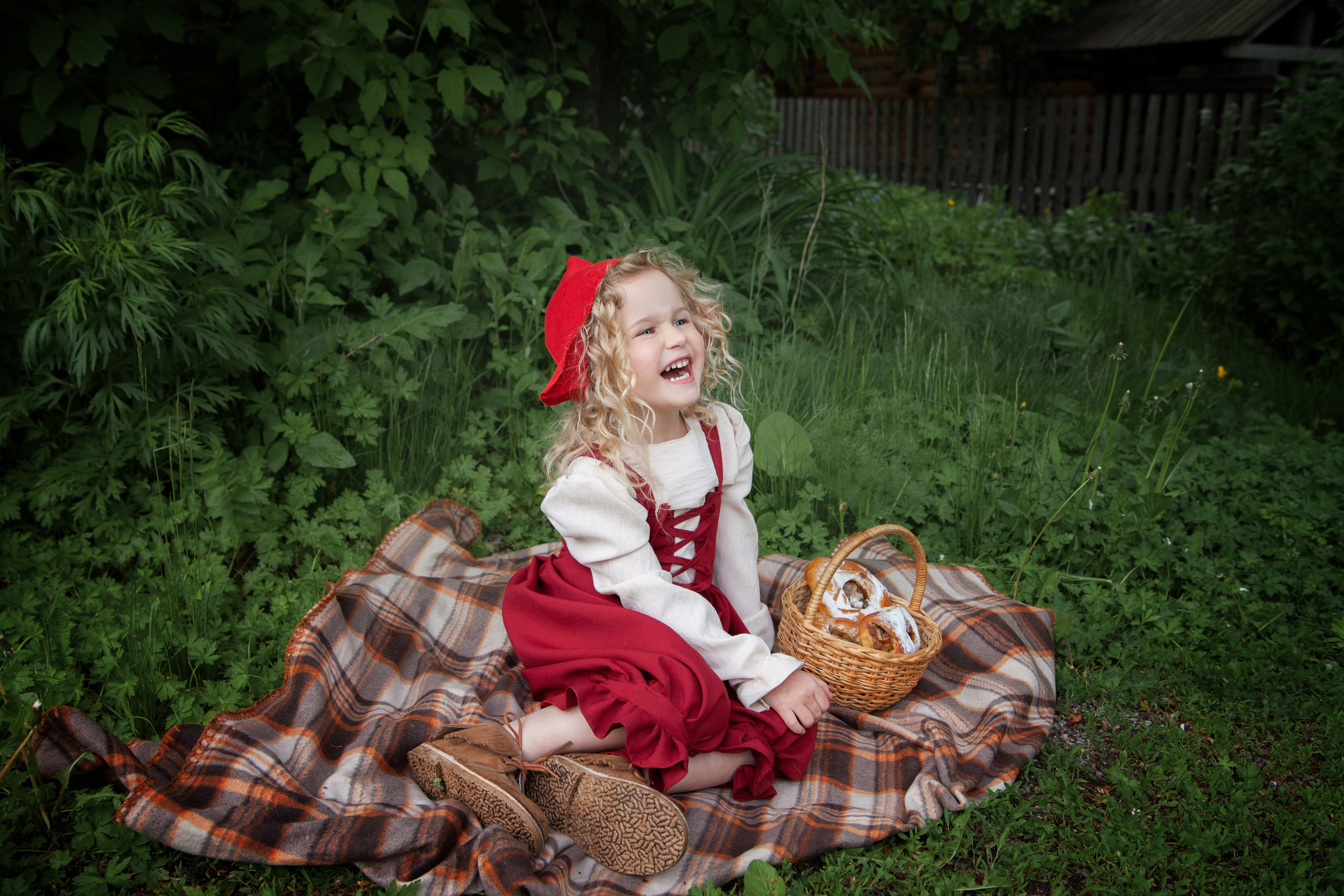 Красная шапочка. Детский и семейный фотограф в Бердске и Новосибирске Дарья Гребнева