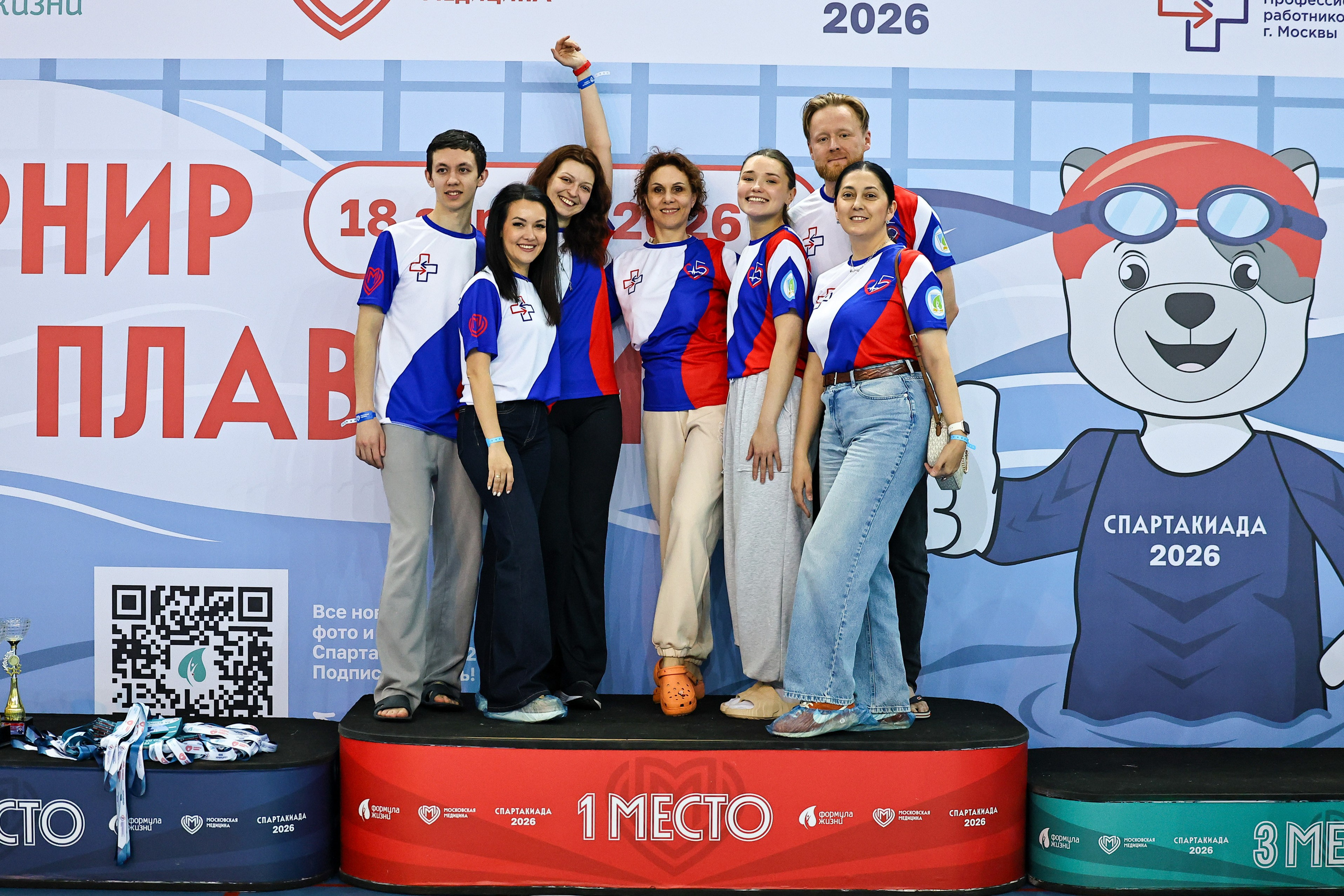 ДЗМ Плавание 2026. Фототерапевт Ева Бунеева