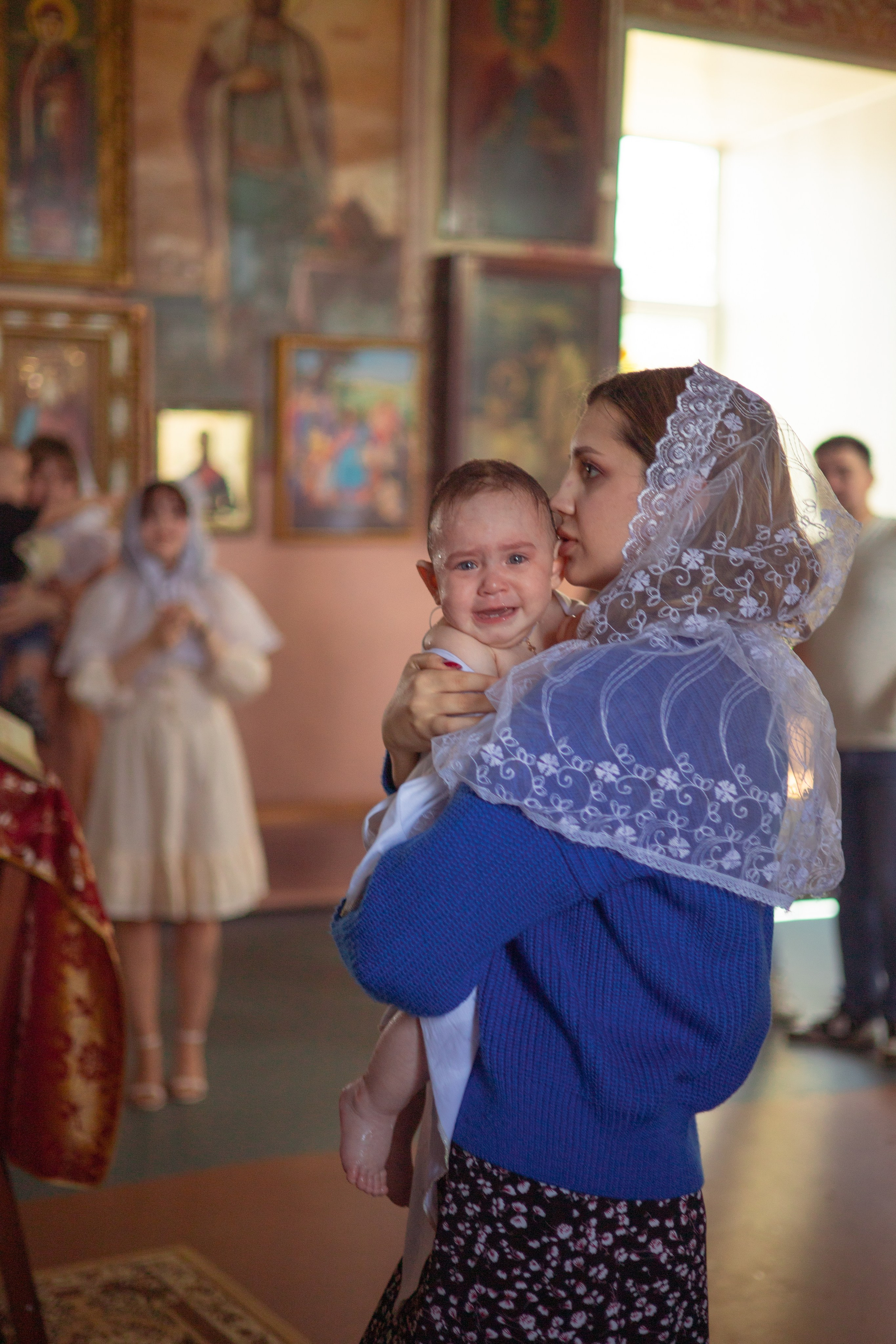 Таинство Крещения Мирославы. Семейный и детский фотограф в Михайловке Татьяна Лестьева