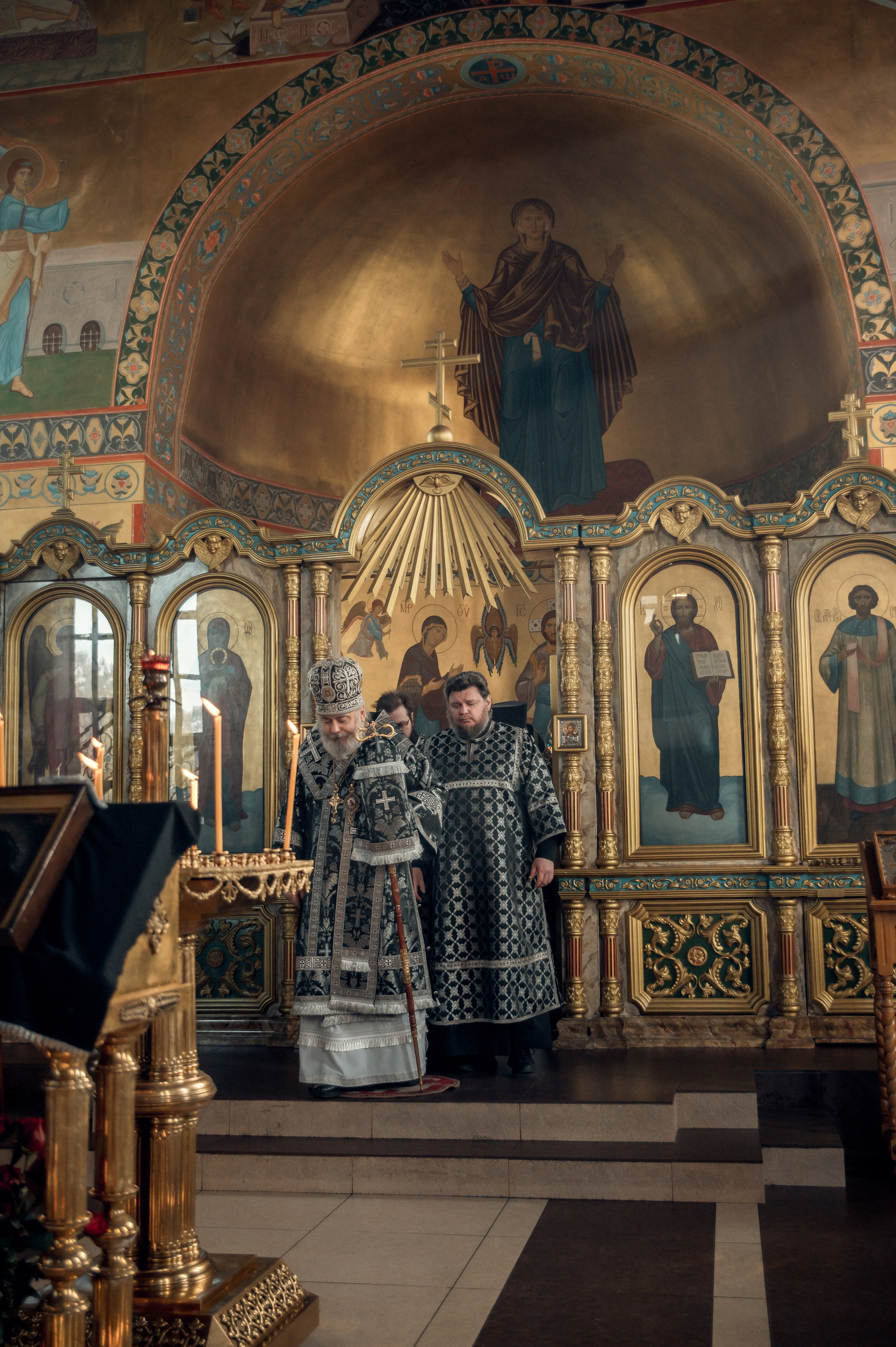 Преждеосвящение Даров. Храм Серафима Саровского. Церковный, семейный и репортажный фотограф Волгоград, Волжский