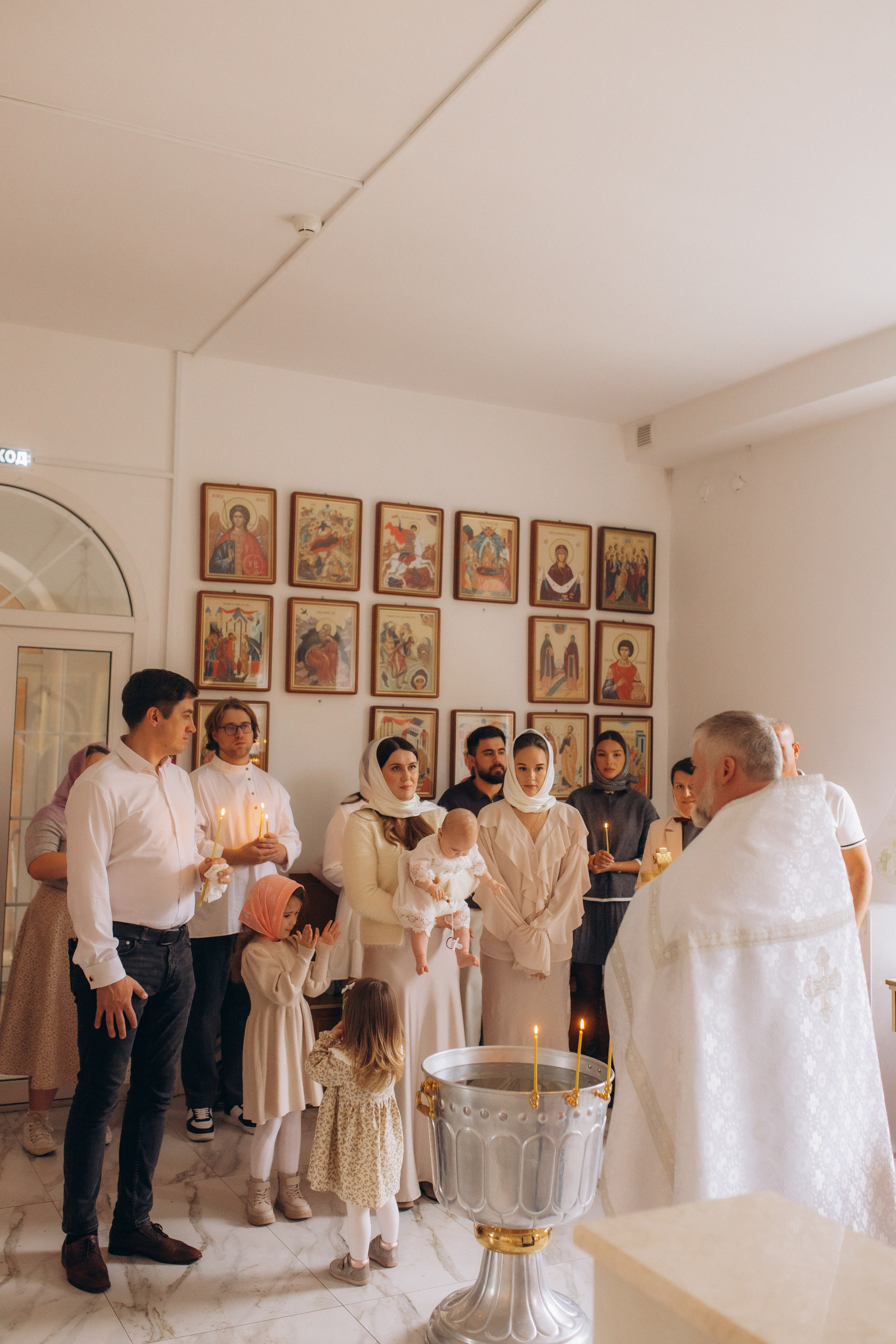 Крещение Мирославы. Семейный фотограф Москва Наталия Осьмакова