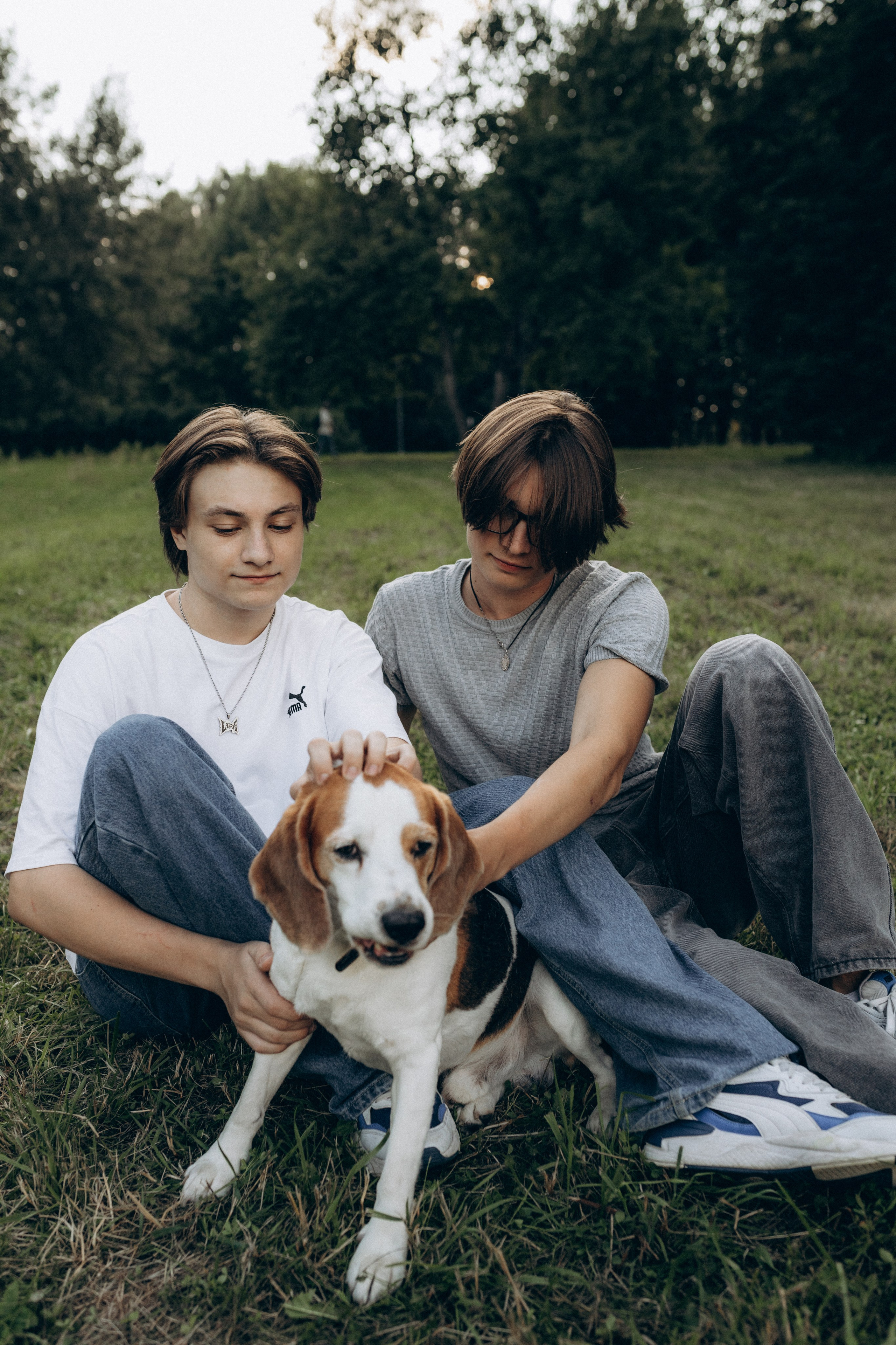 Наташа, Андрей, Эмиль, Стас, Ярослав и Арчи. Фотограф НОГИНСК, Москва, Анастасия Белая