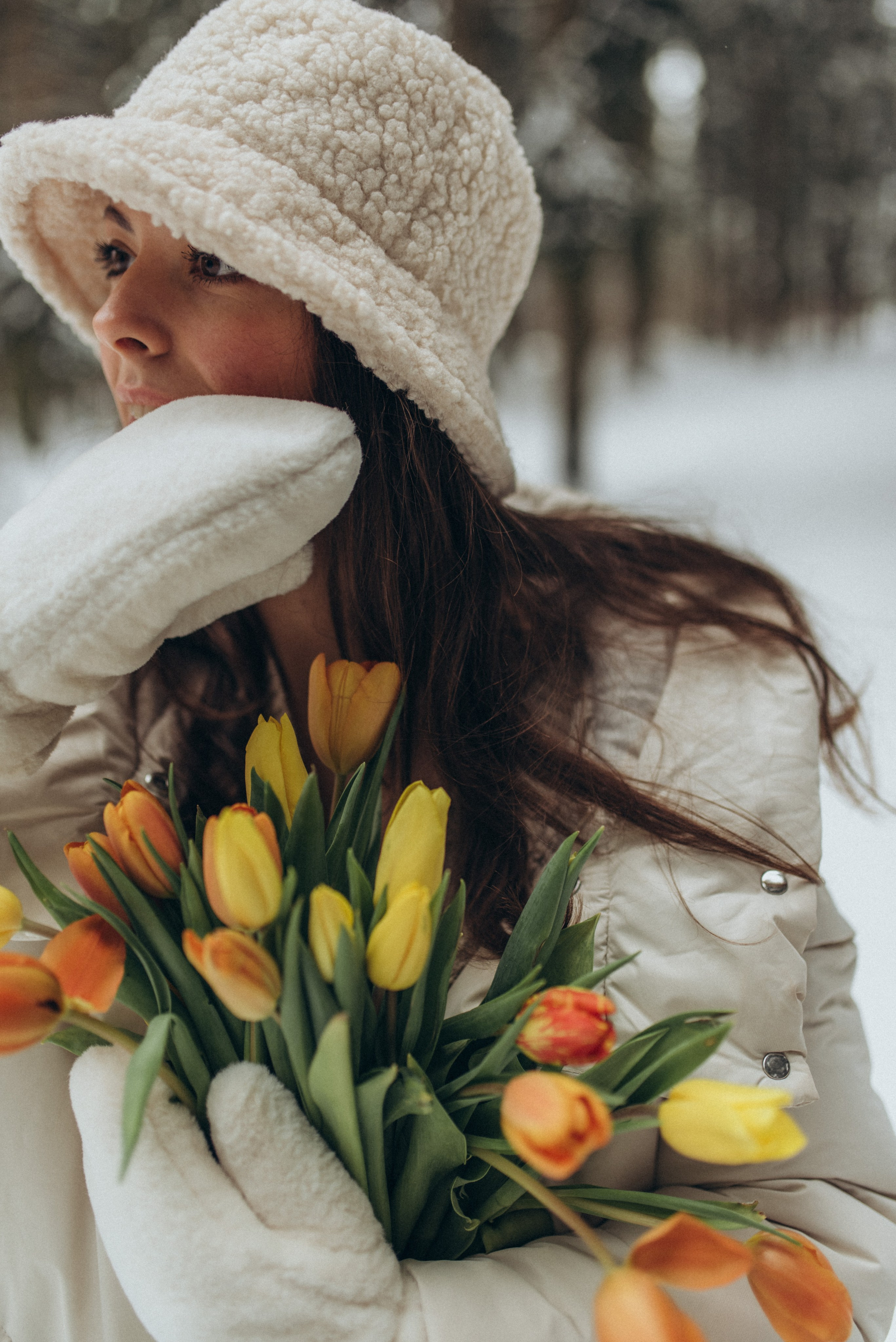 Мелина. Зимняя прогулка. Семейный фотограф в Москве Екатерина Север