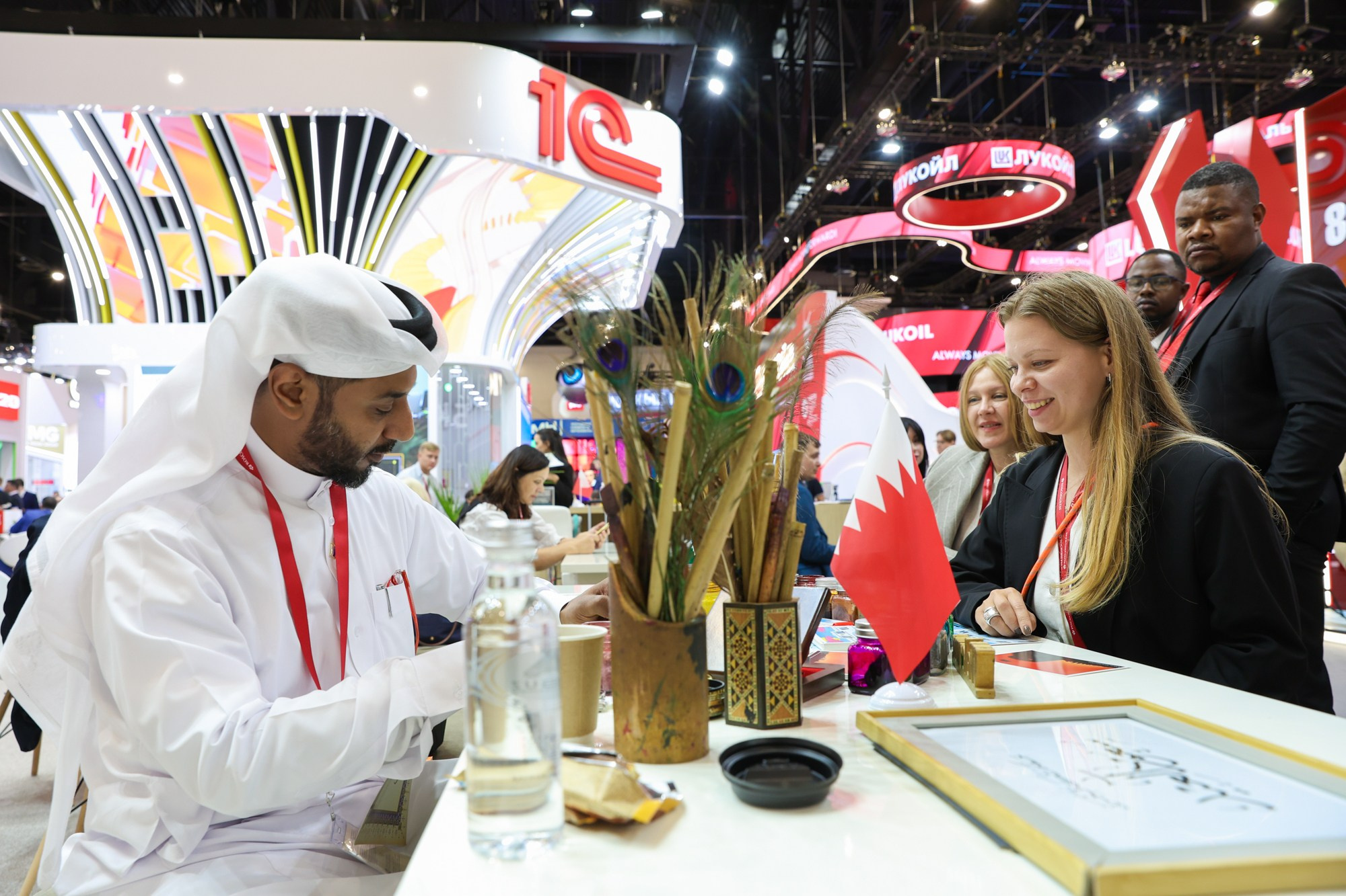 Стенд Королевства Бахрейн на ПМЭФ 2025. Фотограф Дарья Попова