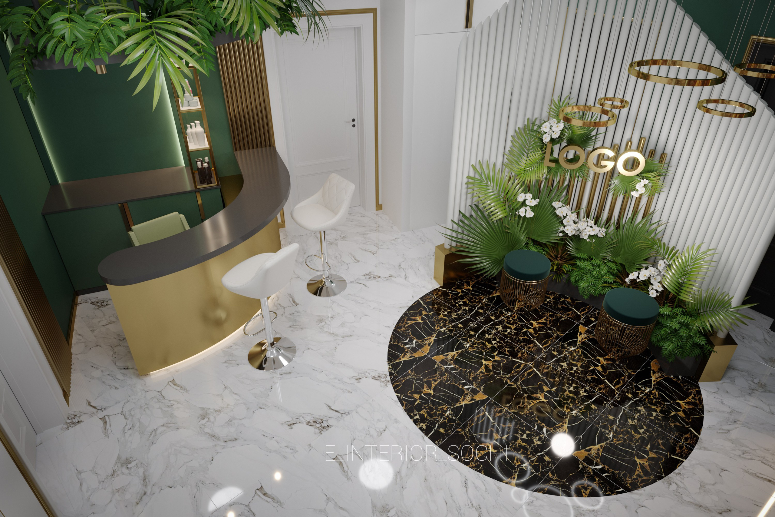 BEAUTY_KOVORK_AMAZON. Дизайн интерьера Евгения Тисленко