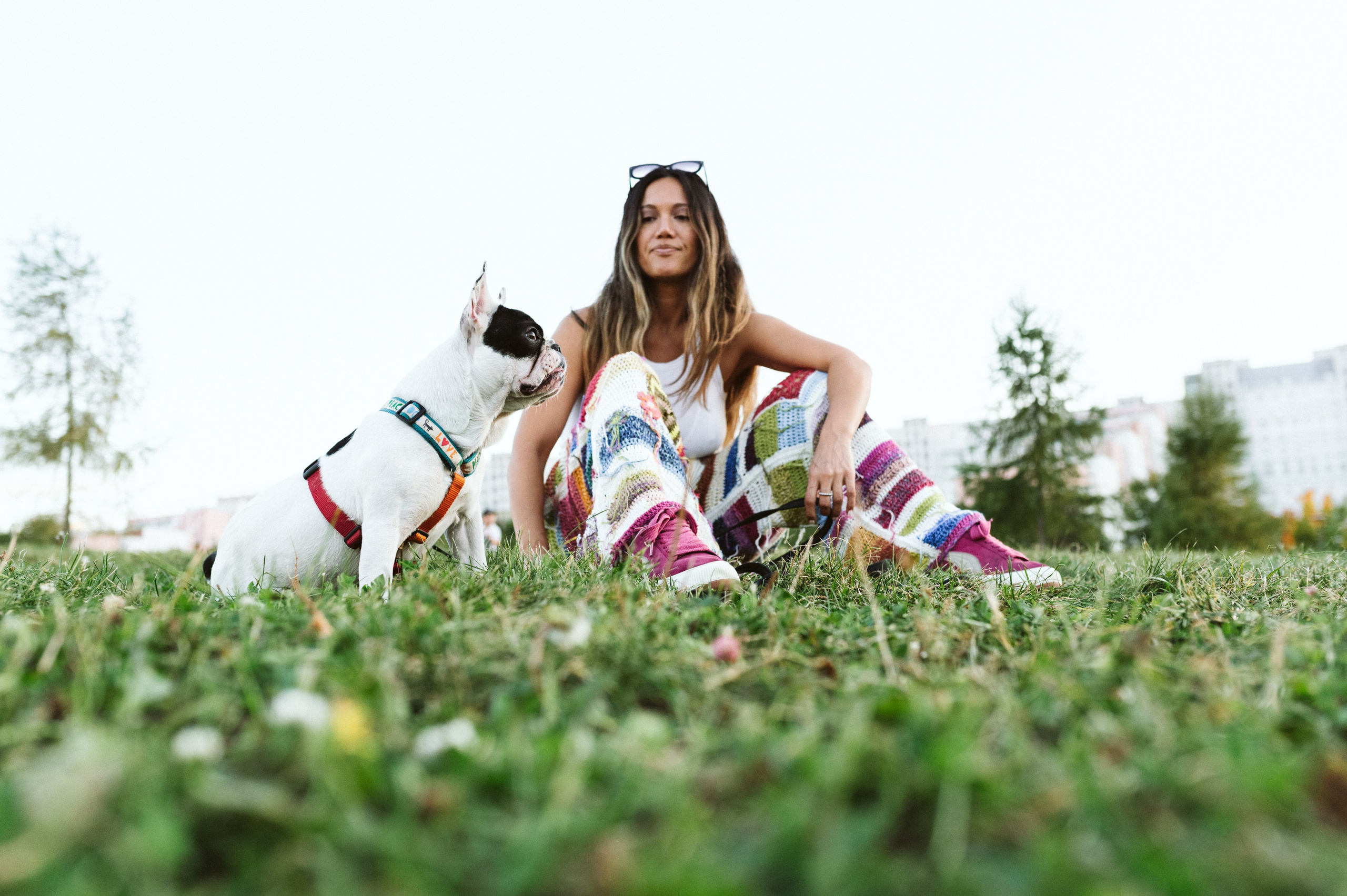 Инна и Белль. Фотограф анималист в Москве Ольга Агушева