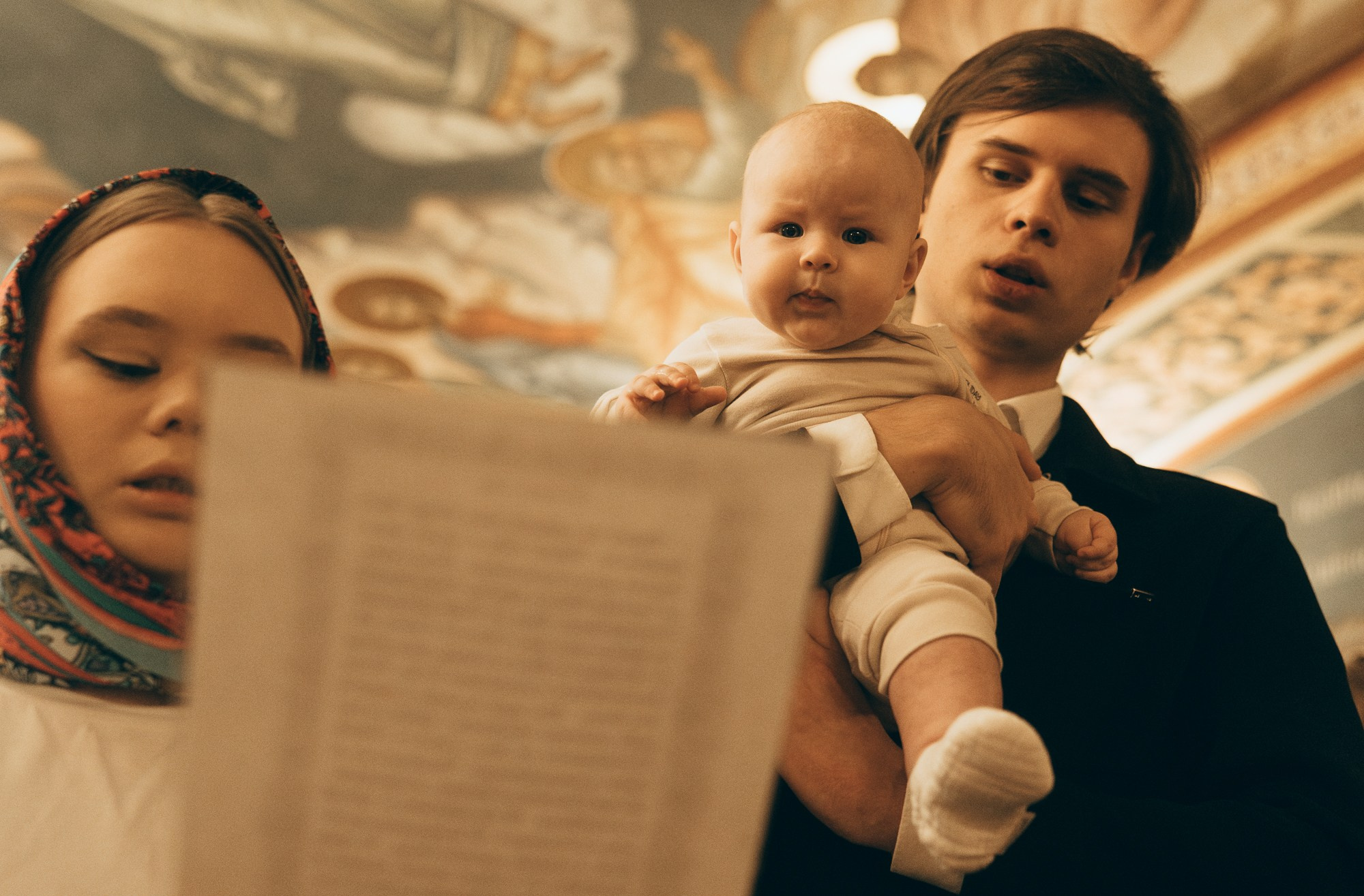 Таинство Крещения в Храм Иверской Божией матери Мичуринский проспект 68. Семейный, ньюборн фотограф, фотограф на роды в Москве, Виктория Тюльдюкова