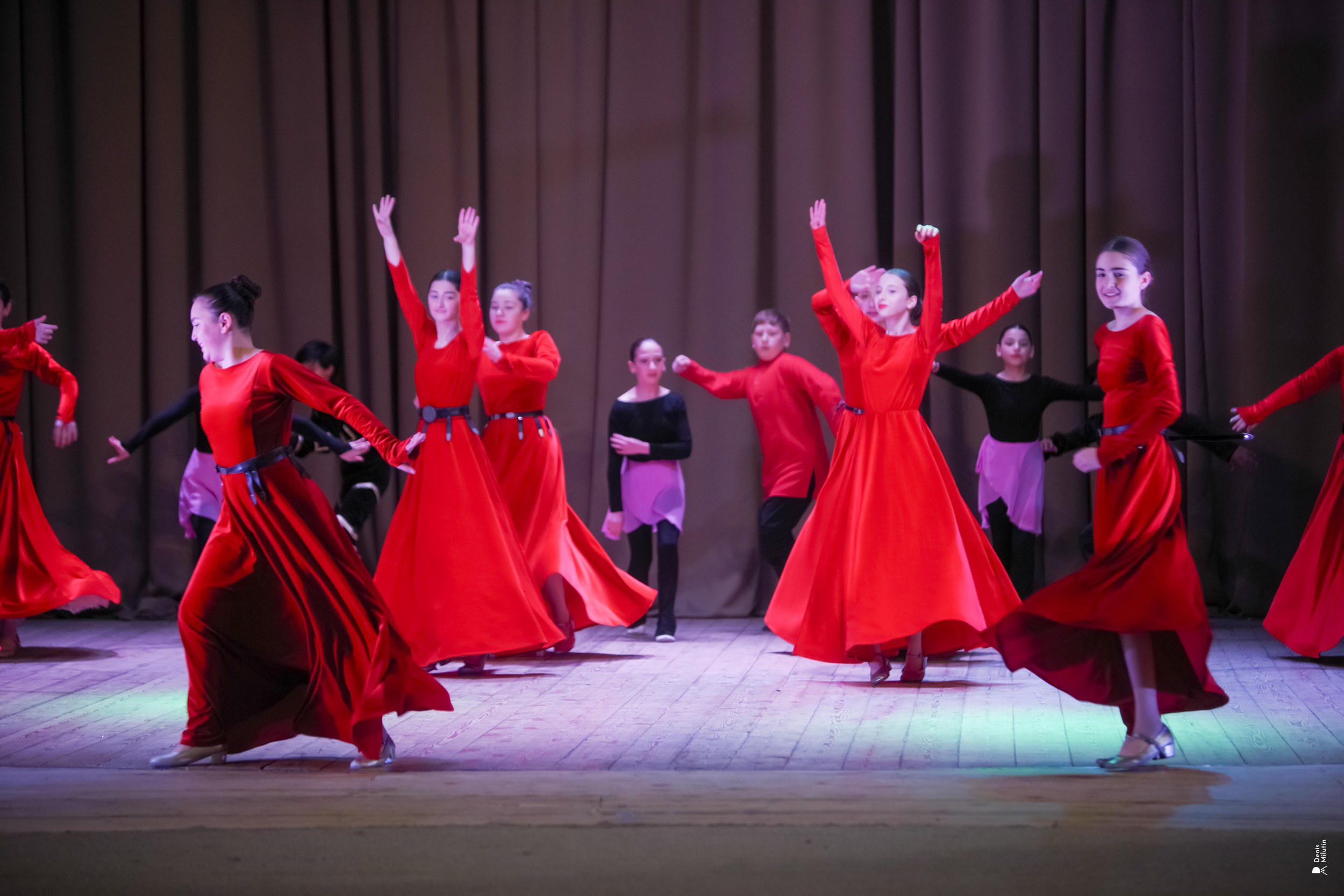 Концерт грузинского танца в Хоби. Портретный фотограф Денис Милютин