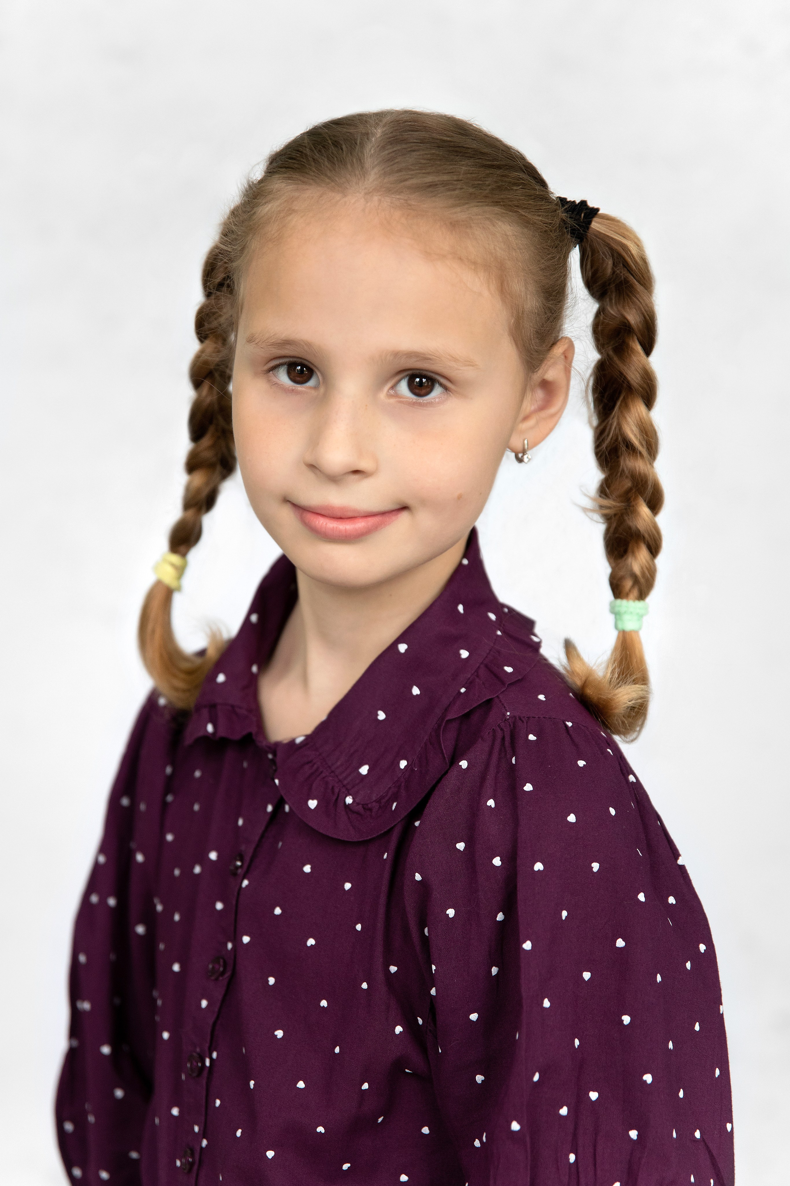 Школьный портрет. Начальная школа. Фотограф в Москве Надуева Татьяна. Женский портрет, детский портрет, с