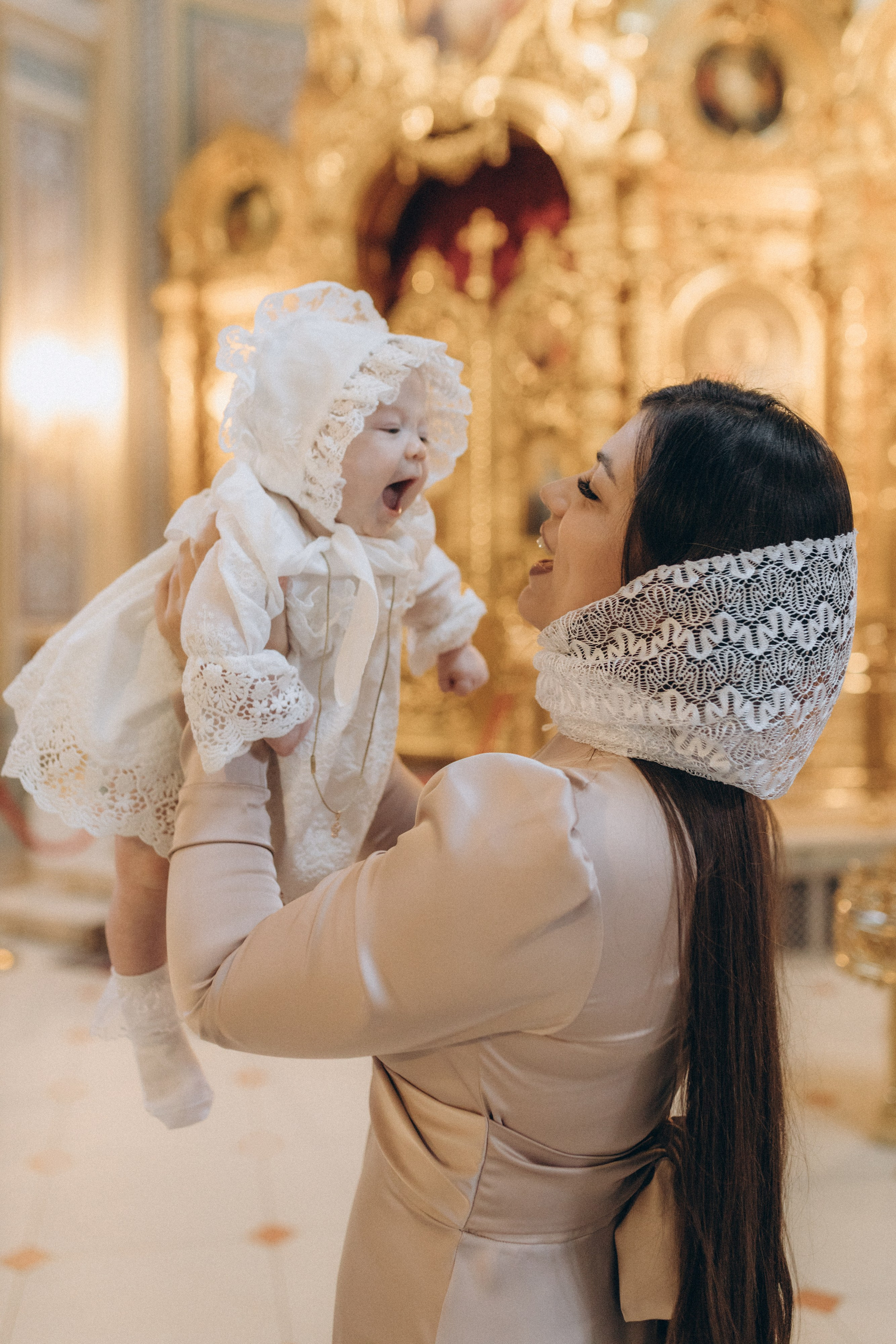 Крещение Анютки. Семейный фотограф и фотограф на роды в Ростове-на-Дону Мухина Виктория
