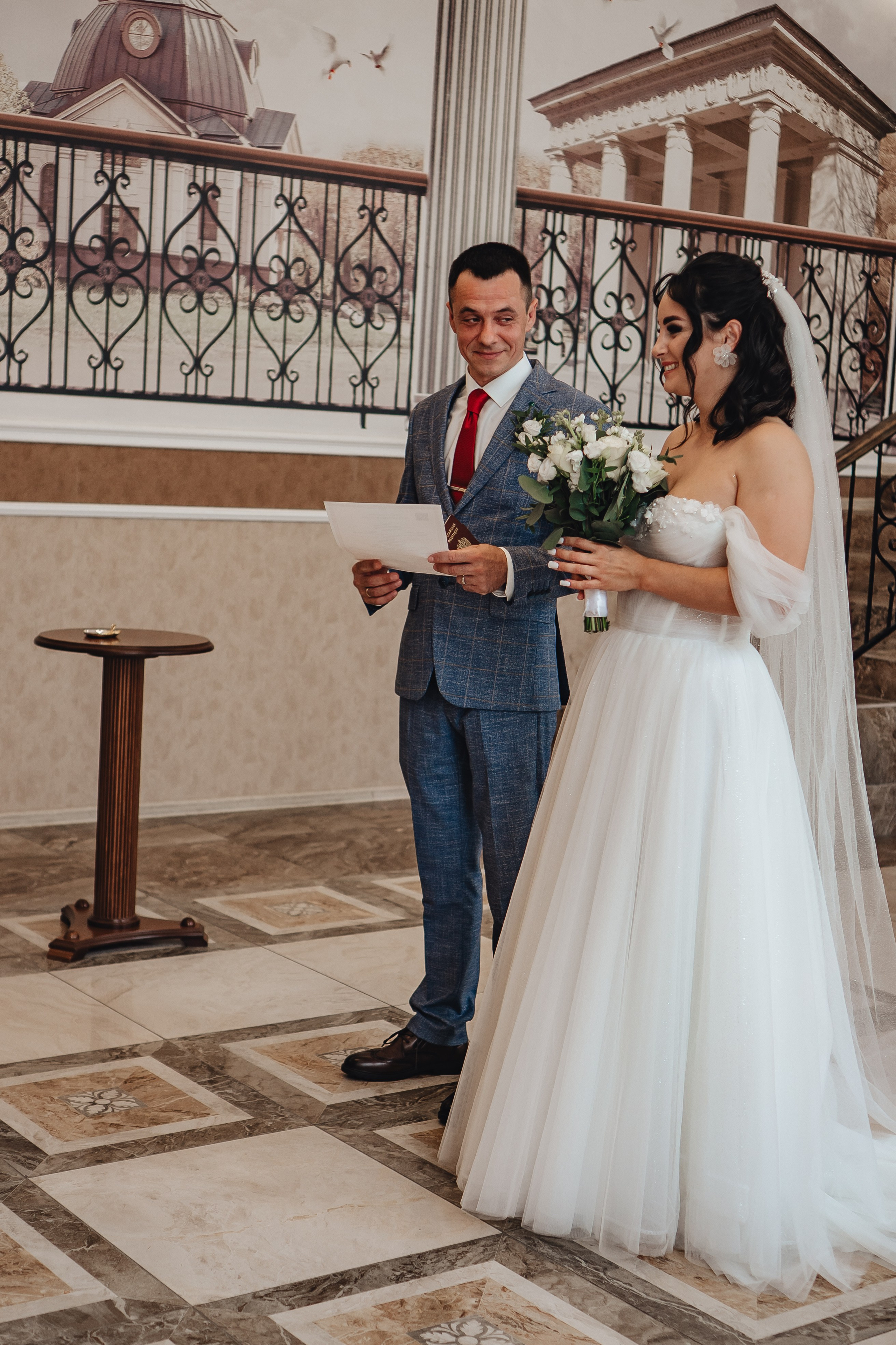 СВАДЕБНАЯ СЬЕМКА В ЗАГСЕ НА МОСКОВСКОМ ПРОСПЕКТЕ. Профессиональный фотограф, Санкт-Петербург — Виктория Богомолова