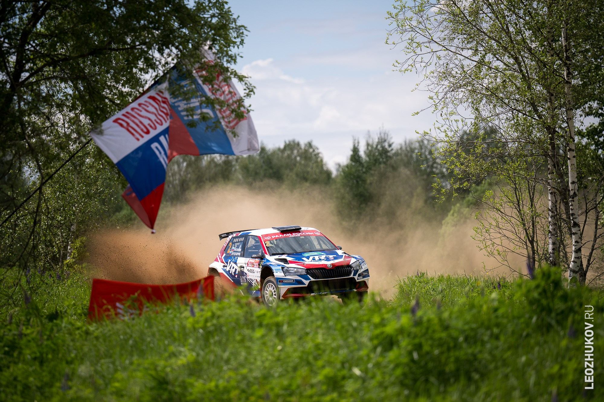 Rally Pushkinskie gory 2025. Sports photographer Leonid Zhukov