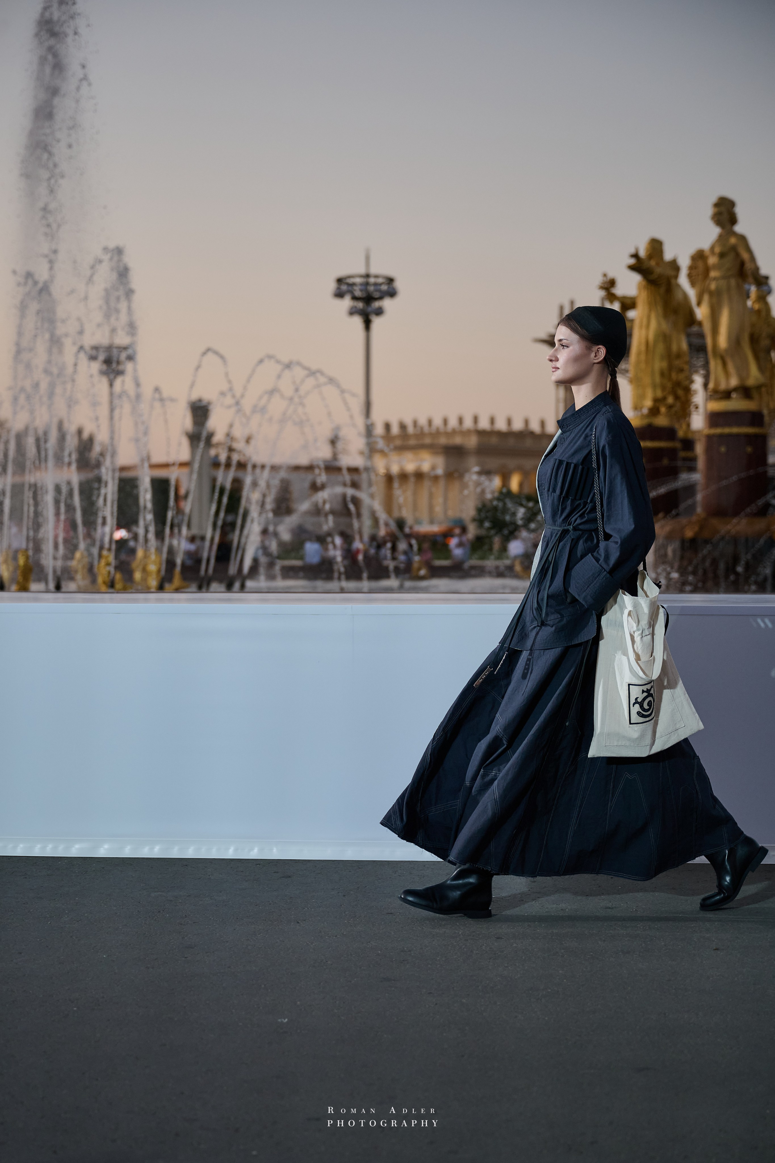 Московская неделя моды. Фотограф Роман Адлер