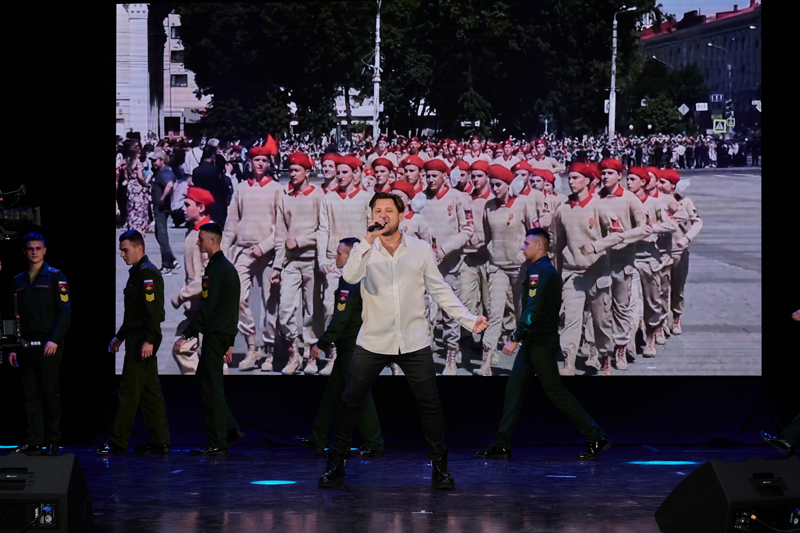 Церемония награждения медалями «Память Героев Отечества». Фотограф Роман Адлер
