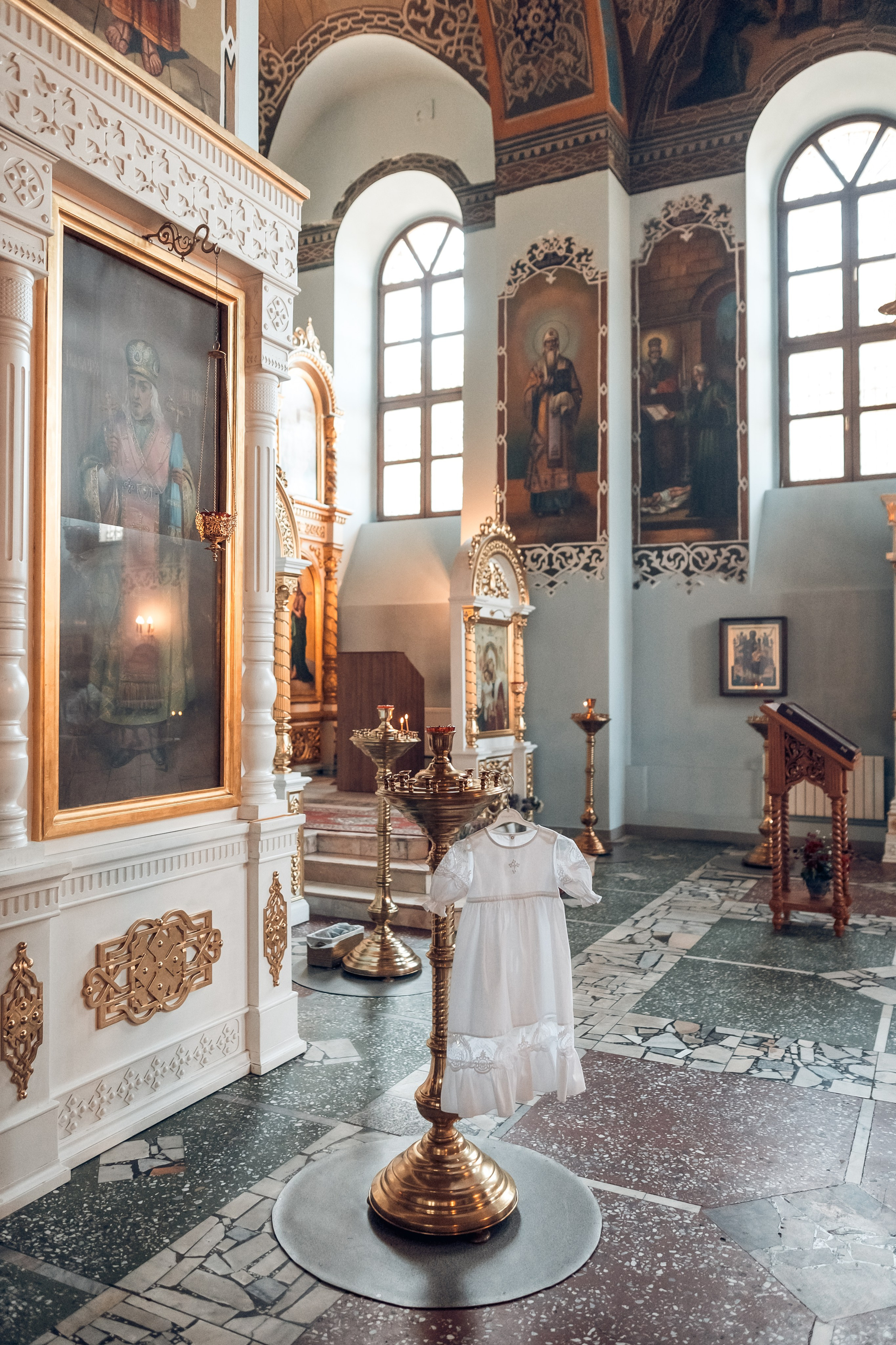 Таинство Крещения Ярославы. Храм Сошествия Святого Духа. Главная