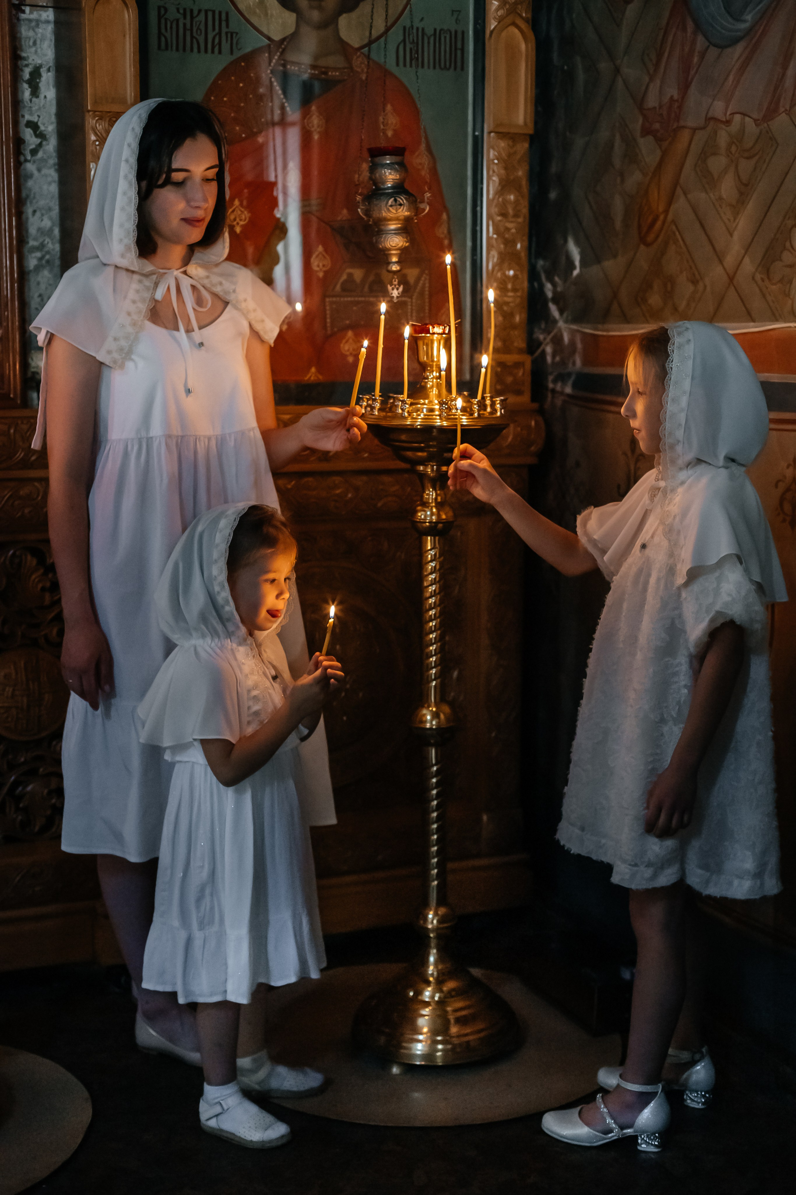 Стоимость таинства крещения. Семейный и детский фотограф в Москве в ЮАО Царицыно Алёна Асташкина