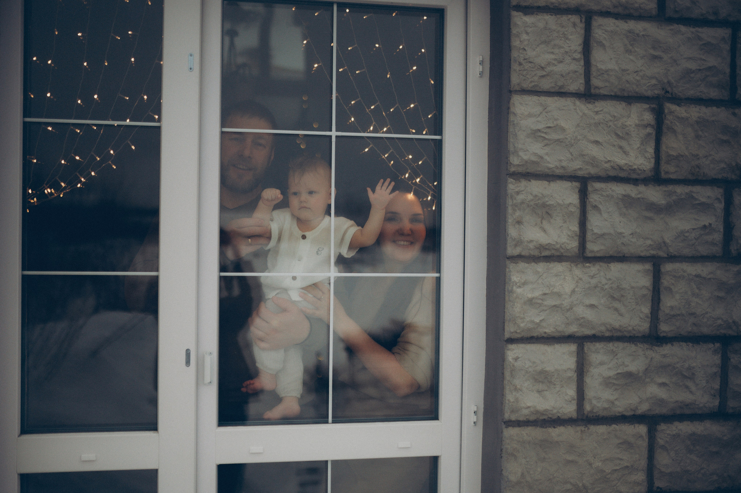 Лева, Жанна и Владимир (новогодняя домашняя). Фотограф, г. Лесной Свердловской области