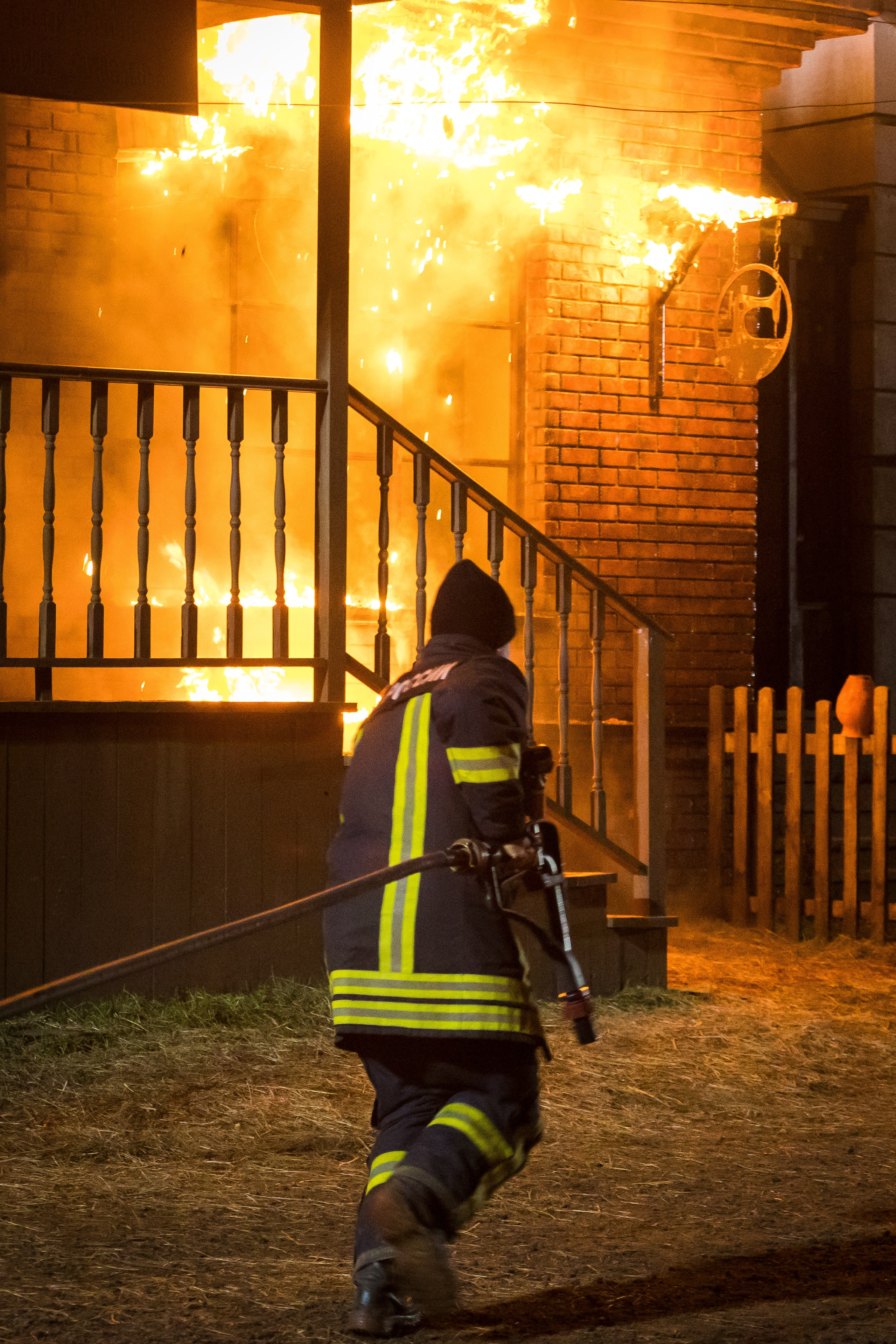 Съёмки сериала «Порода». Photomantis