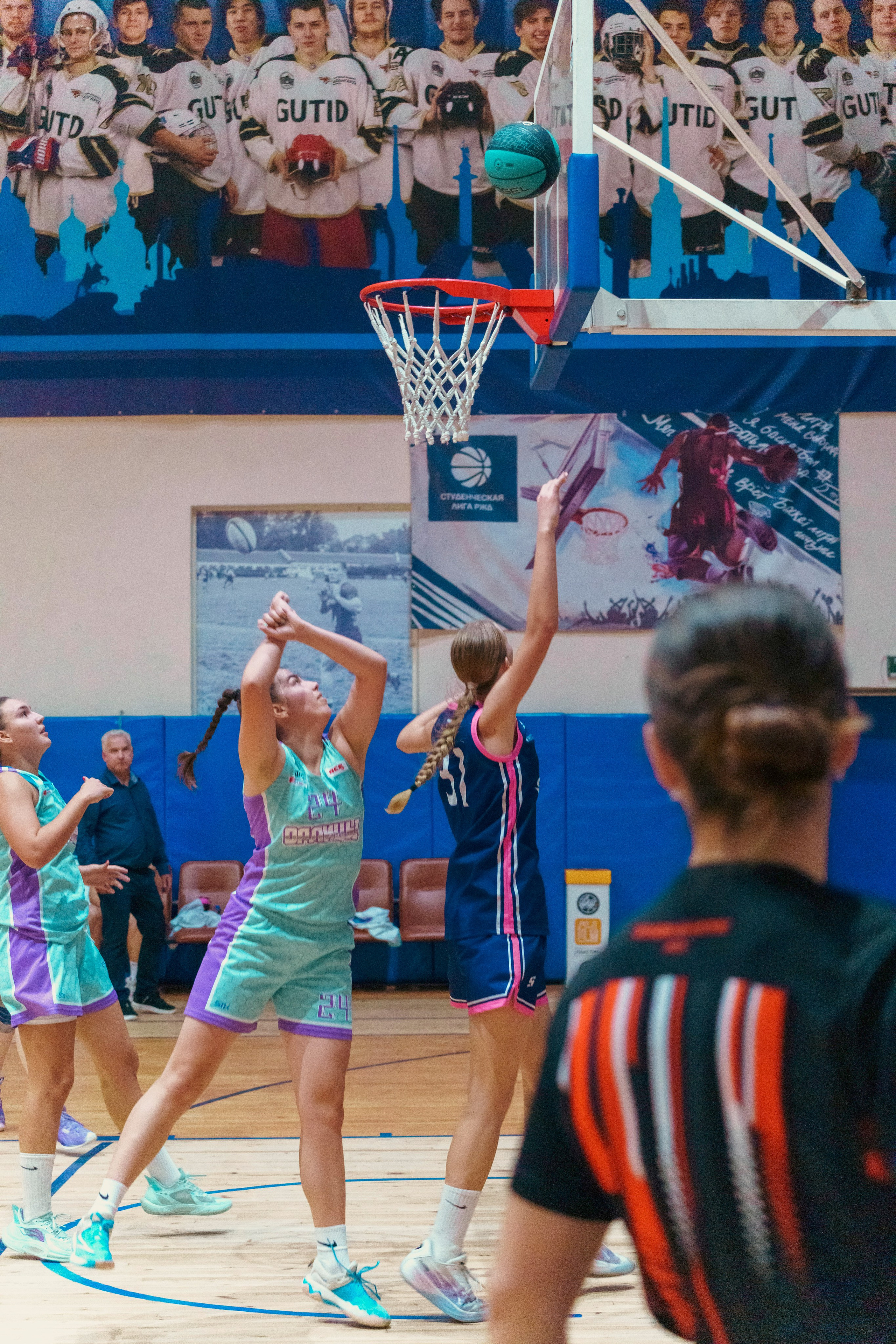 Баскетбол. Репортаж для спортивного клуба ГУТИД. Фотограф в Санкт-Петербурге Ибрагимова Алина