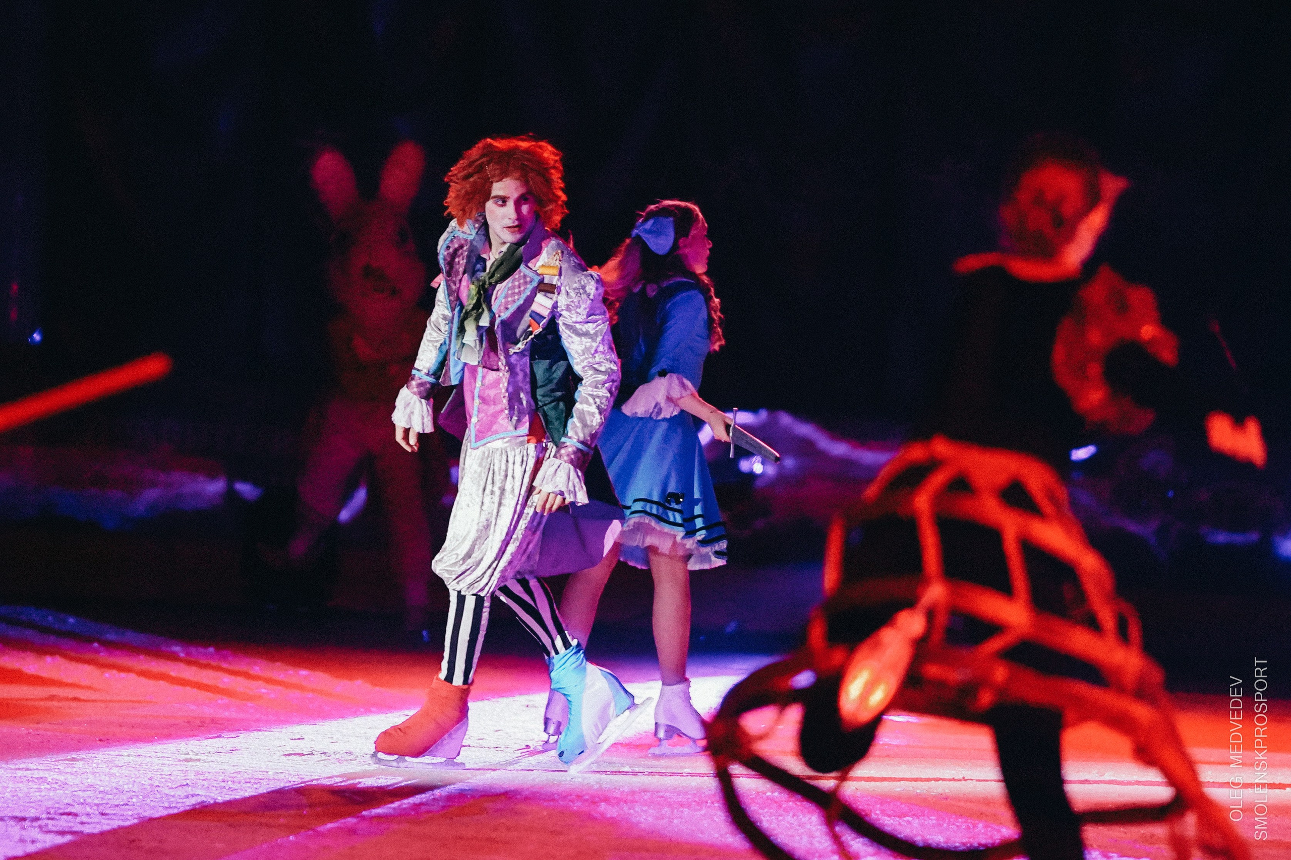 Алиса в стране чудес шоу на льду. Спортивный фотограф Олег Медведев | prosport67 | Смоленск