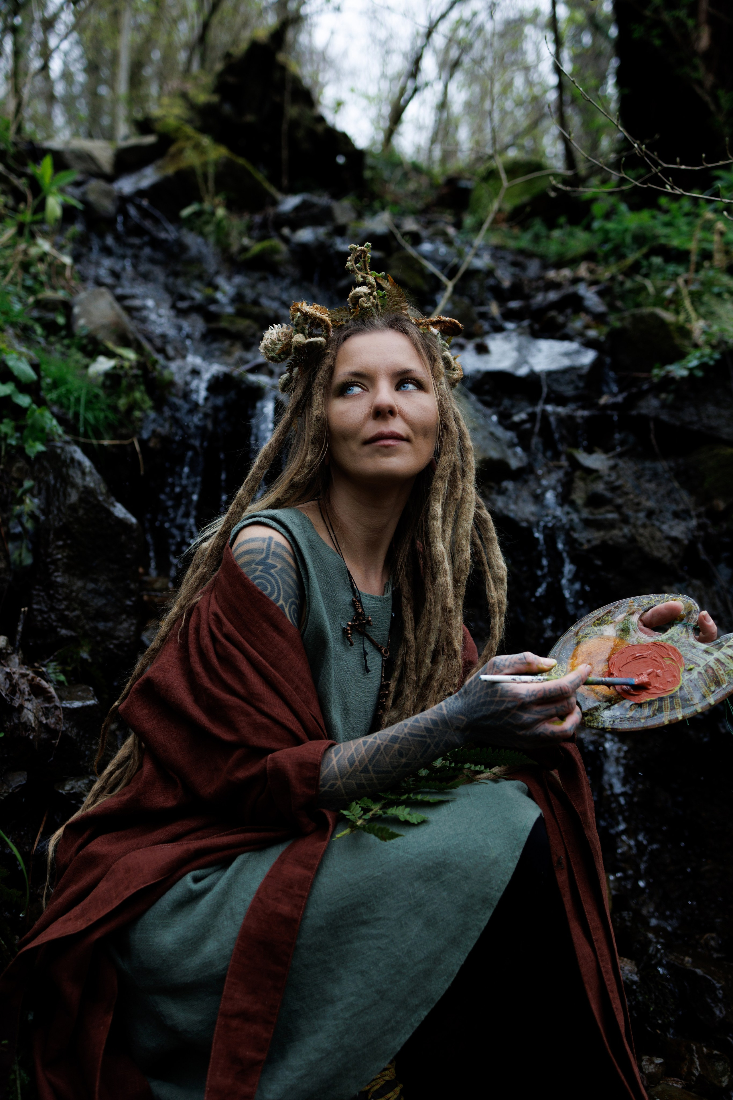 Индивидуальная фотосессия для художницы Вероники Самариной