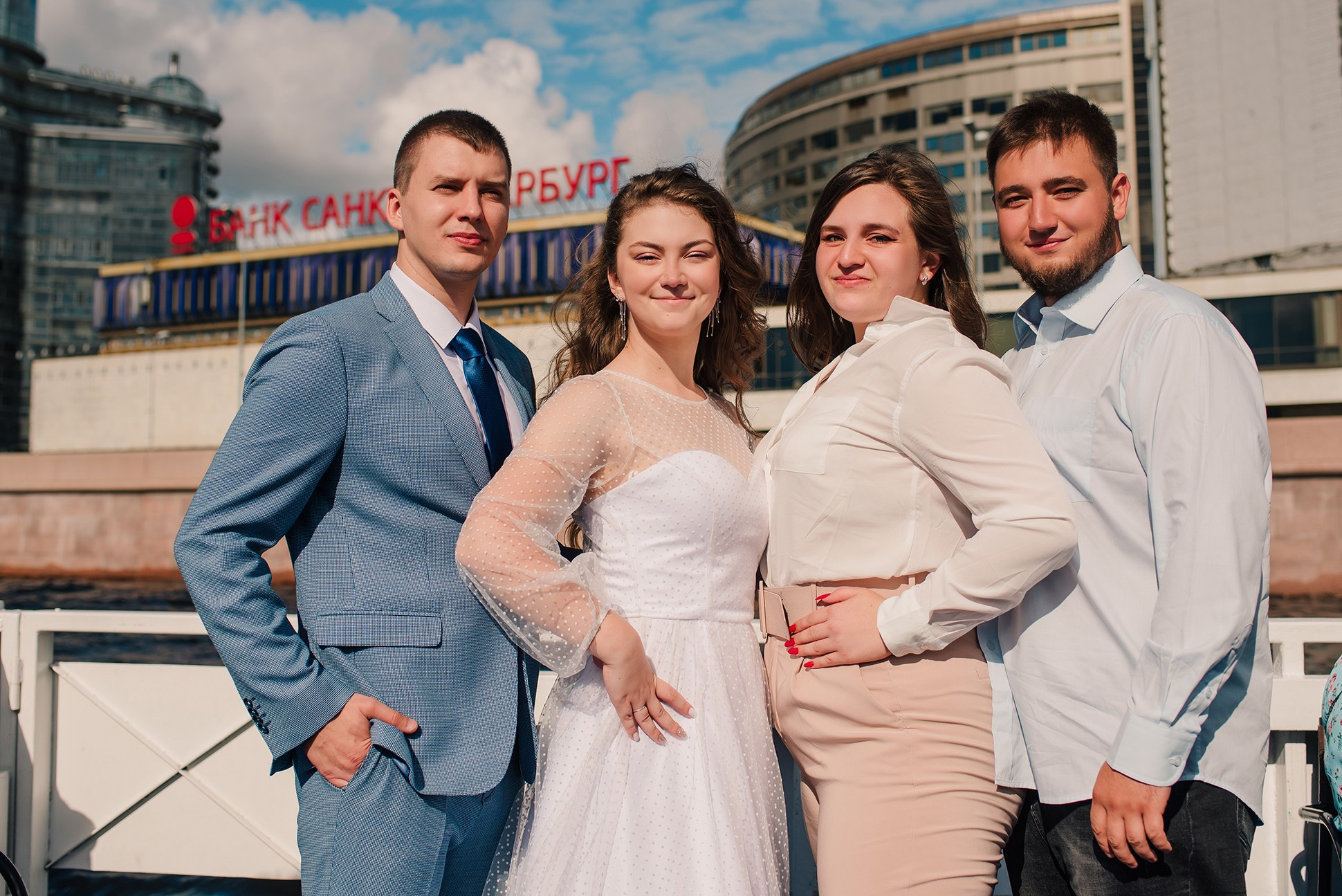 Юля и Андрей. Банкет на воде. Семейный и Свадебный фотограф. Санкт-Петербург. Пушкин