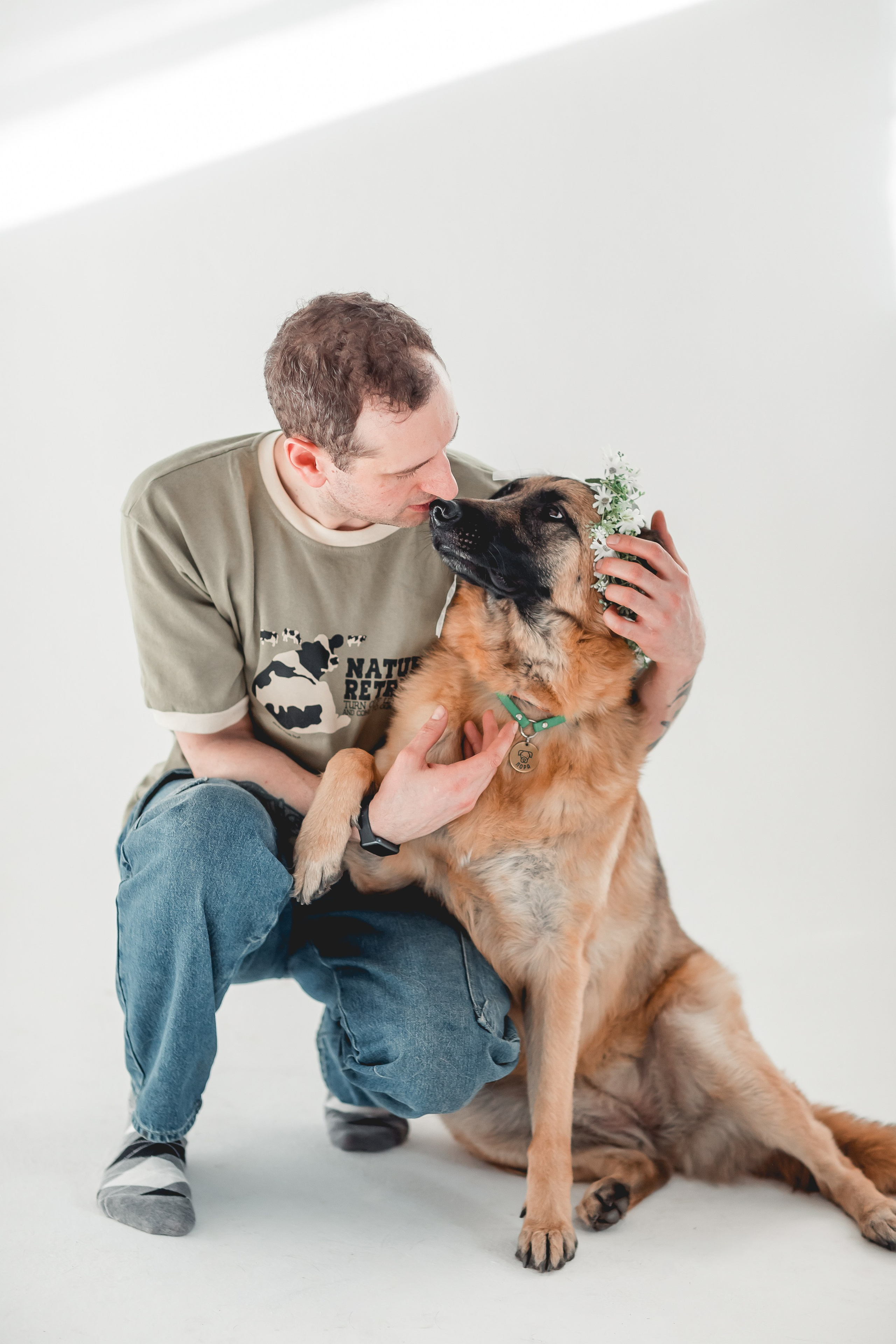 Игорь и Лора. Семейный фотограф анималист Мария Крючкова