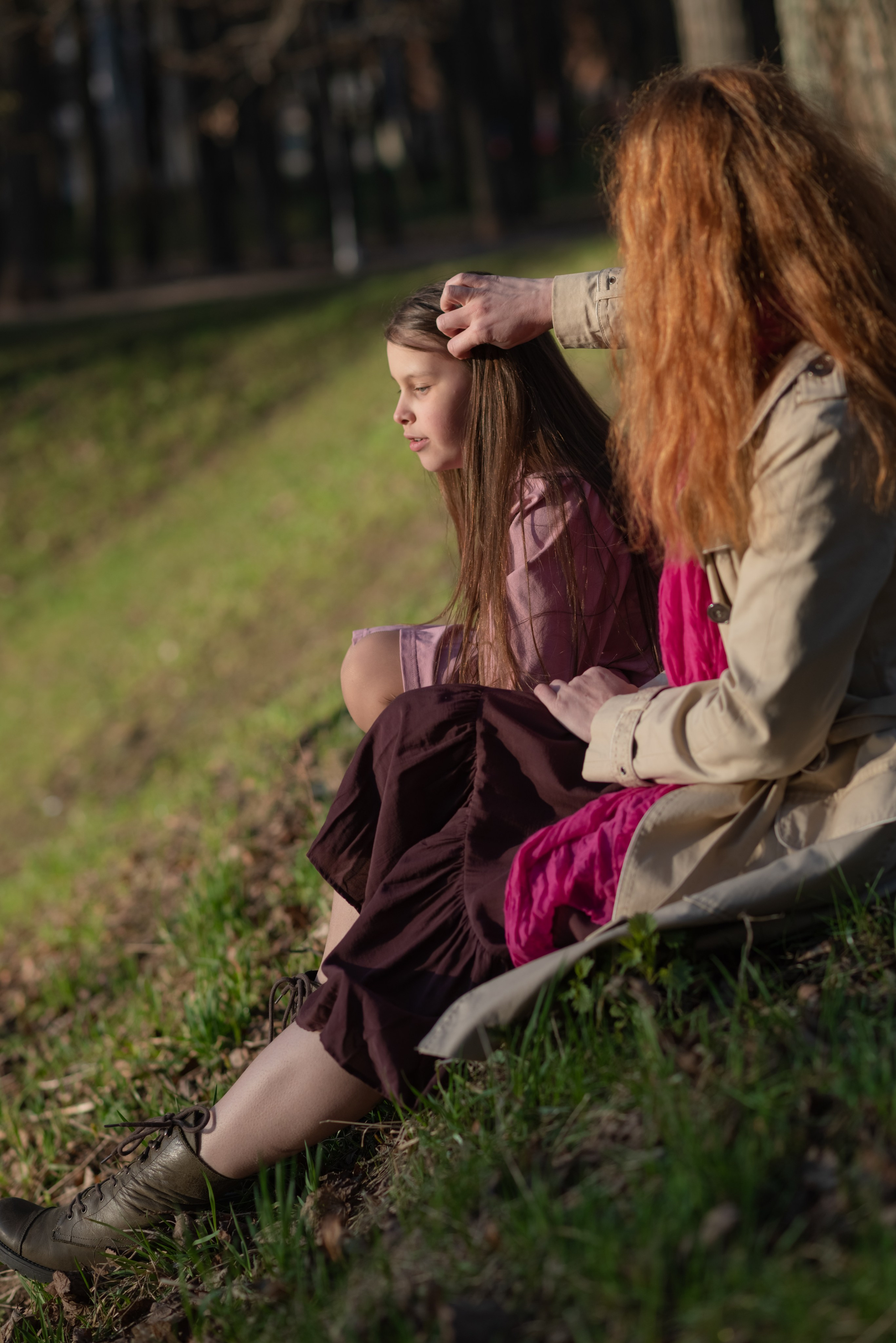 Прогулка с фотографом: Анна и Маша. Семейный и детский фотограф в Москве Елена Бунина