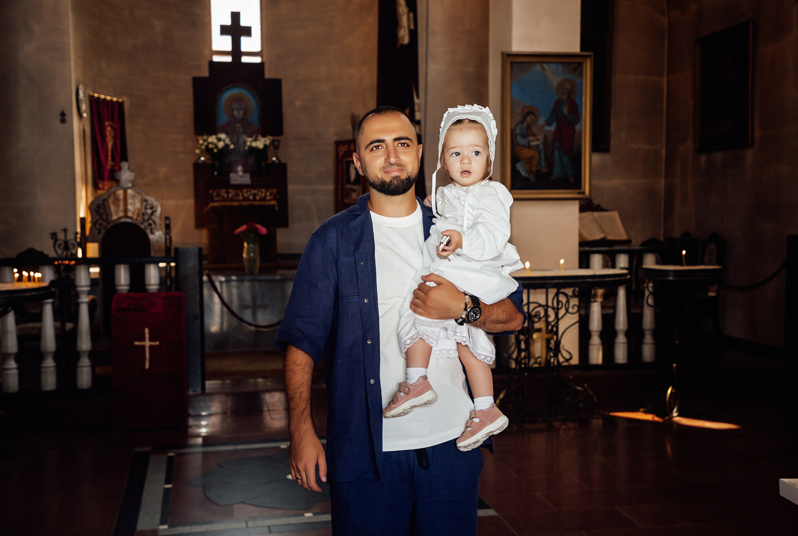 Крещение. Армянская церковь. Свадебный и семейный фотограф/видеограф в Краснодаре Наталья Осинская