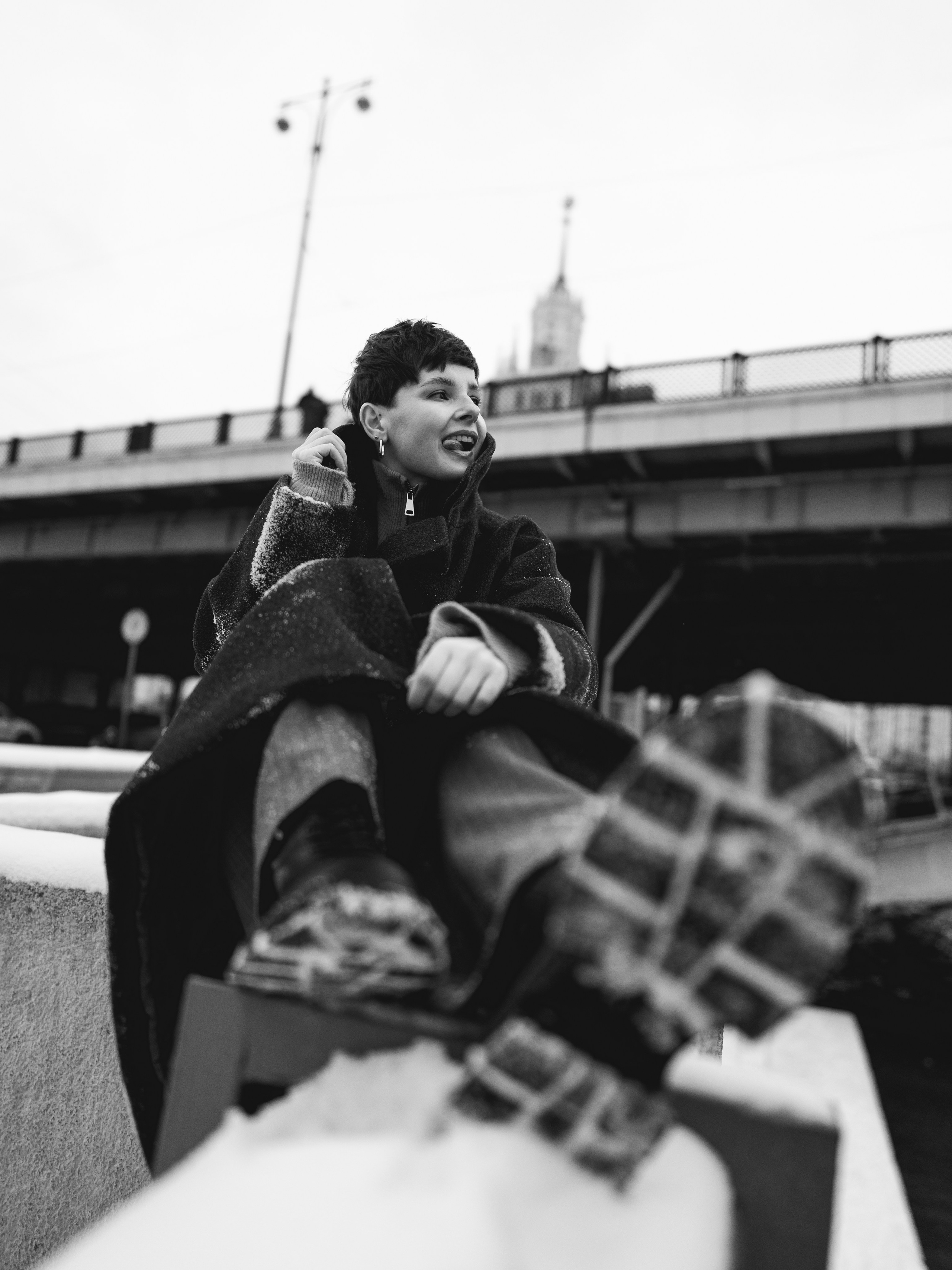 Зимняя прогулка по Москве. Маруся Машкова • Фотограф в Москве