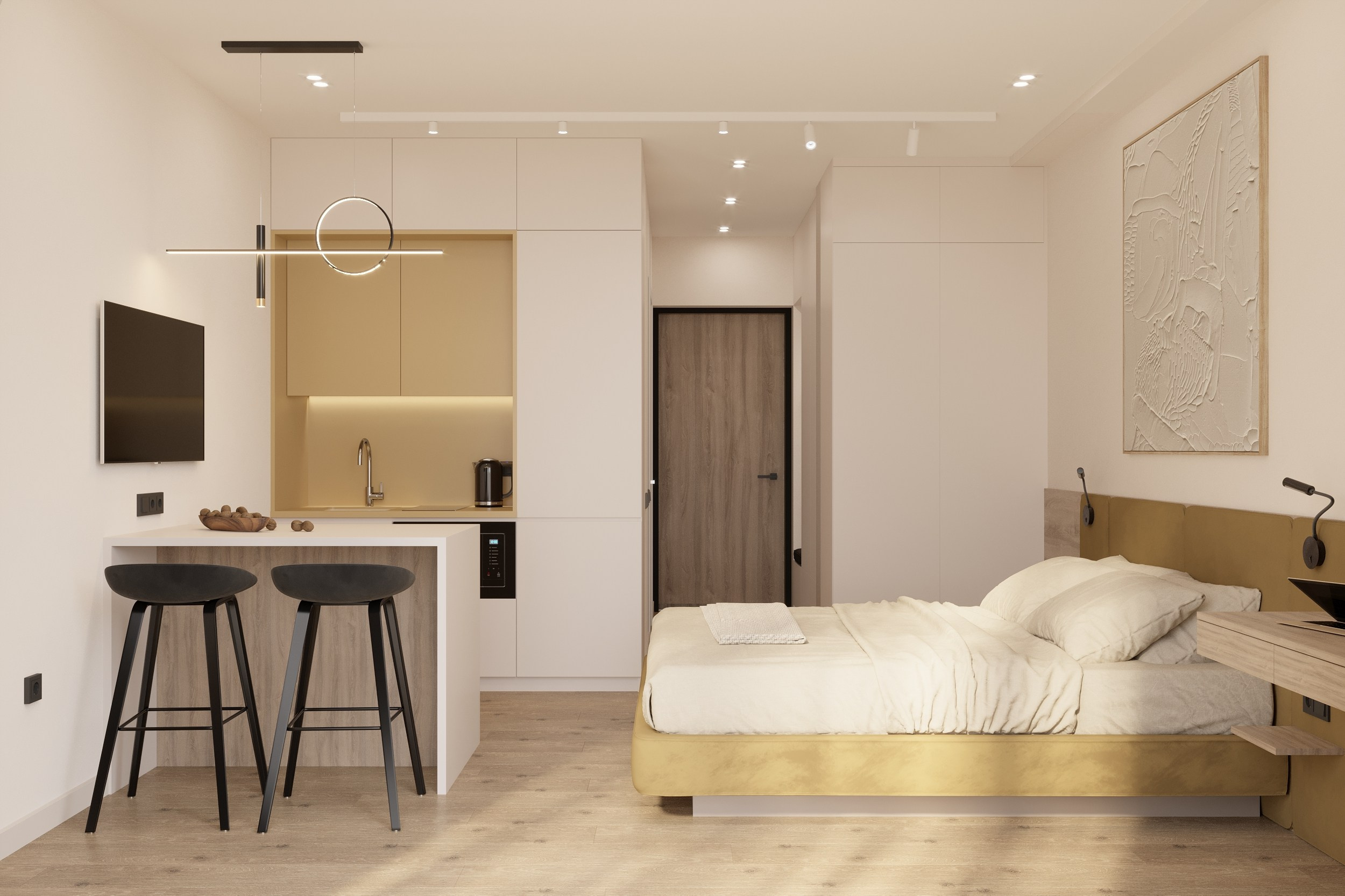 Апартаменты в Алуште. Дизайнер интерьера в Крыму — Валерия Сокорева