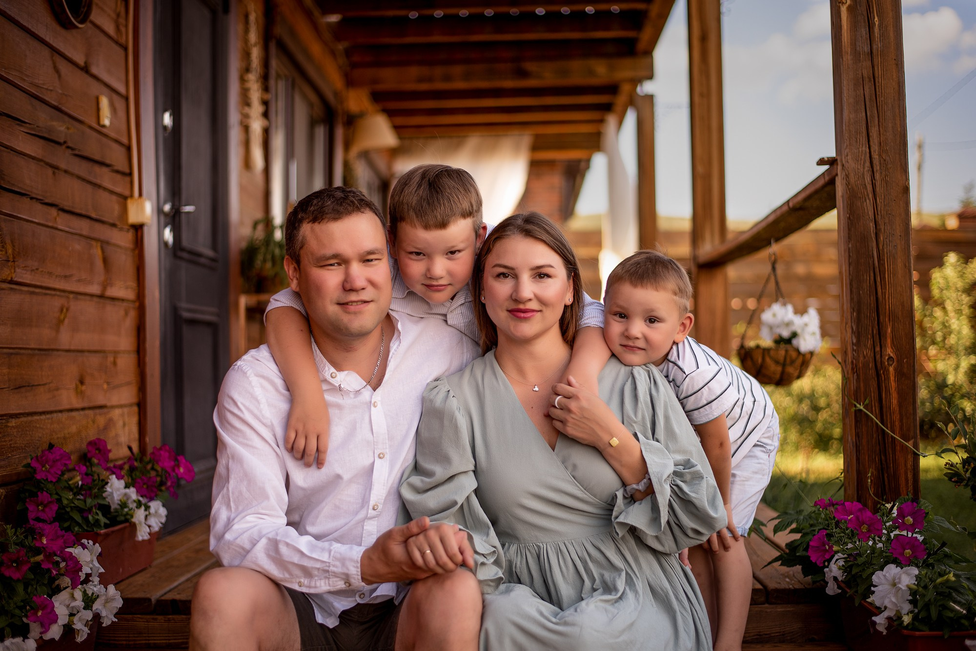 В кругу семьи. Приподаева Алёна семейный и детский фотограф в Красноярске